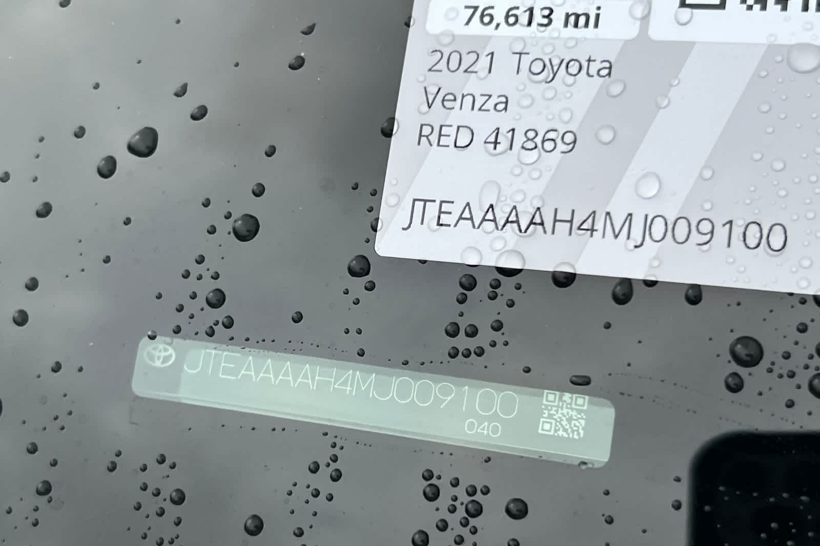 Thumbnail: 2021 Toyota Venza - 23