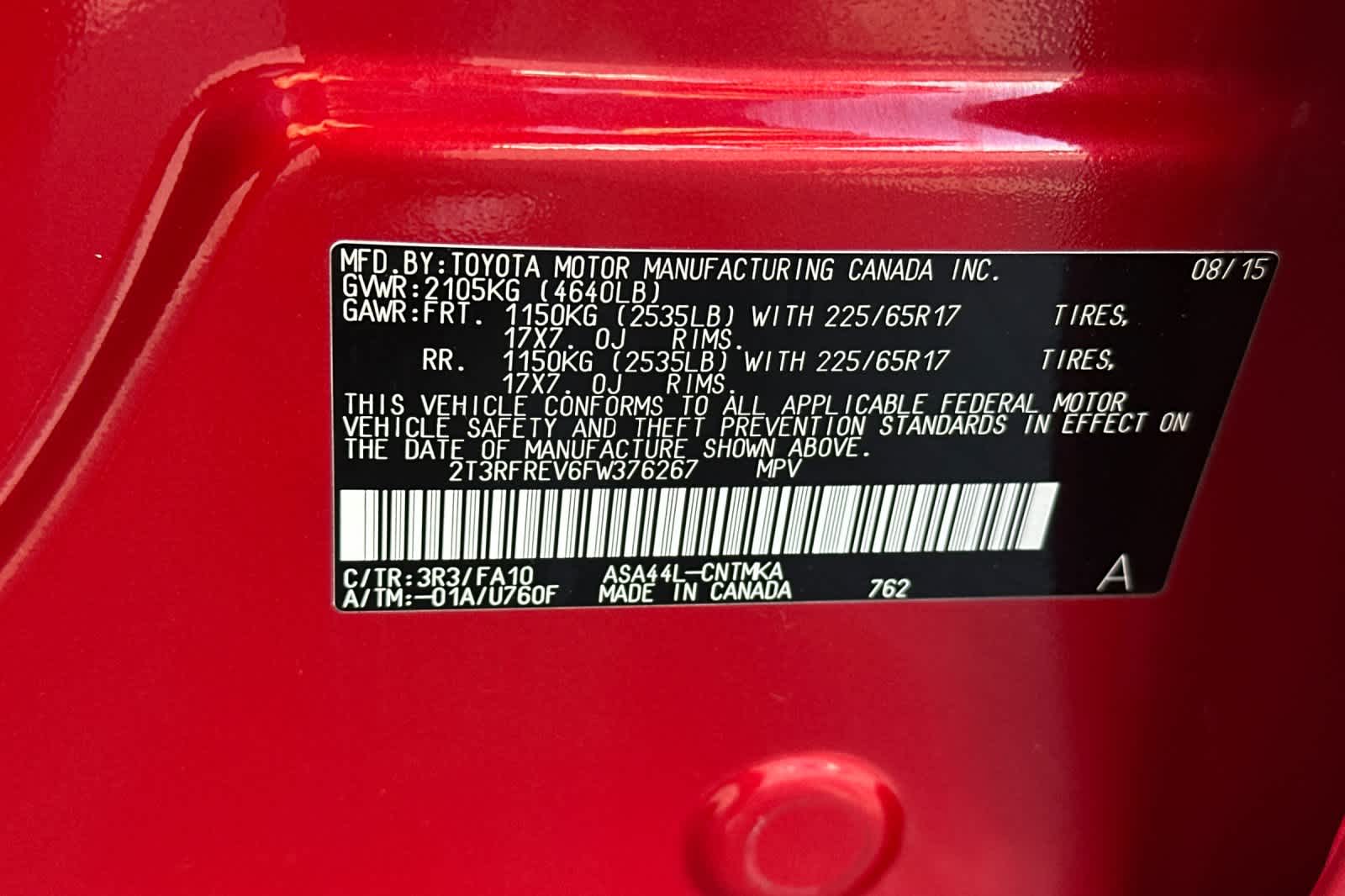 Thumbnail: 2015 Toyota RAV4 - 32