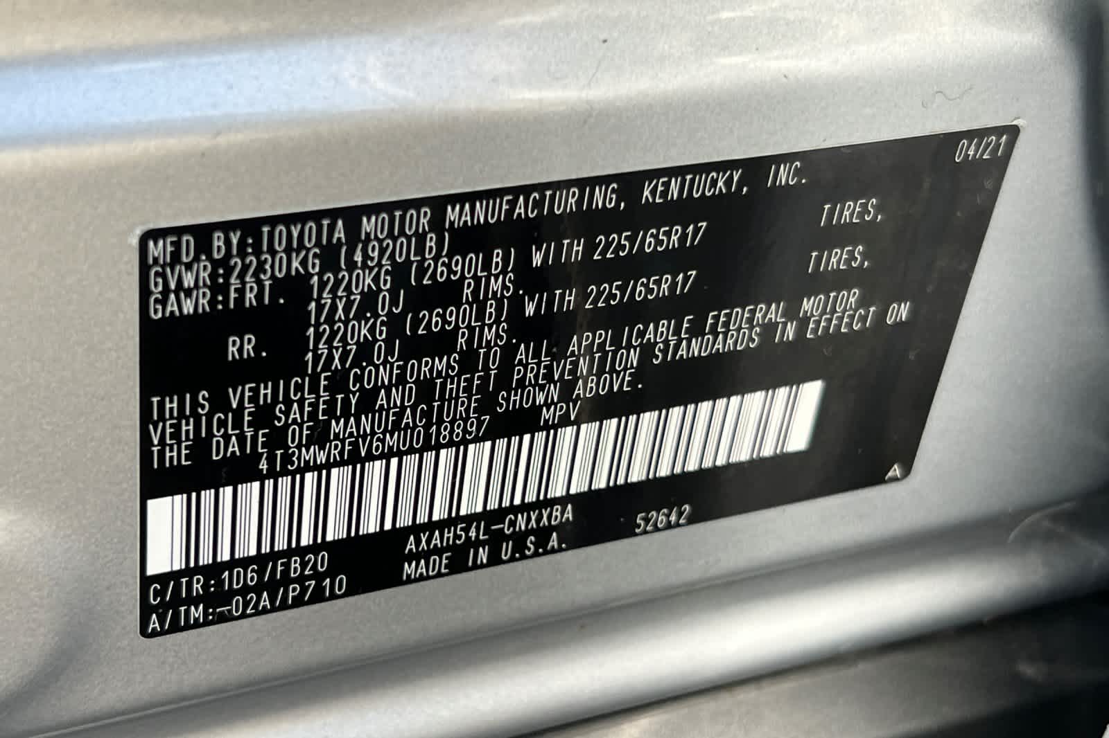 Thumbnail: 2021 Toyota RAV4 - 30