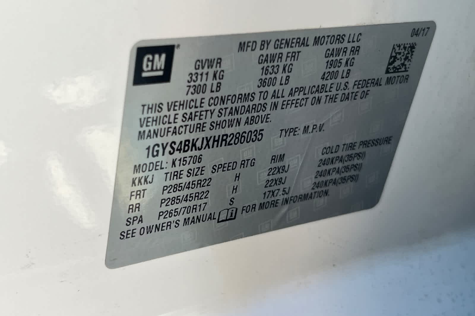 Thumbnail: 2017 Cadillac Escalade - 38