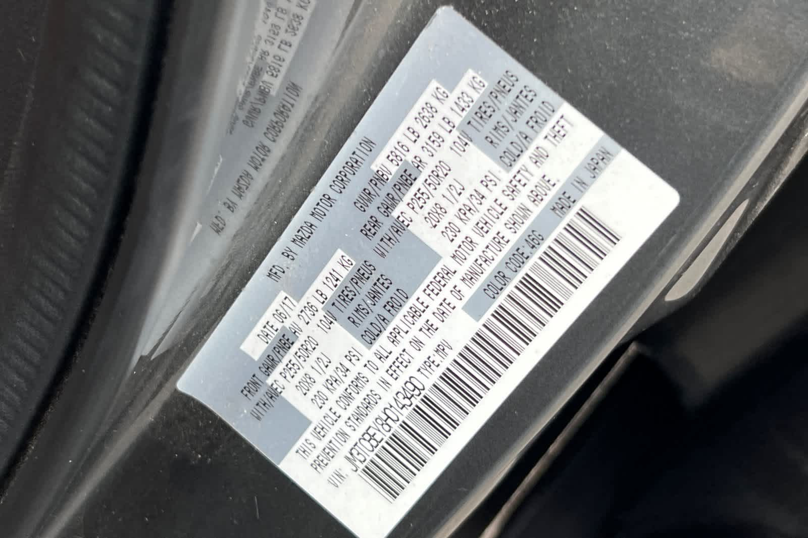 Thumbnail: 2017 Mazda CX-9 - 30