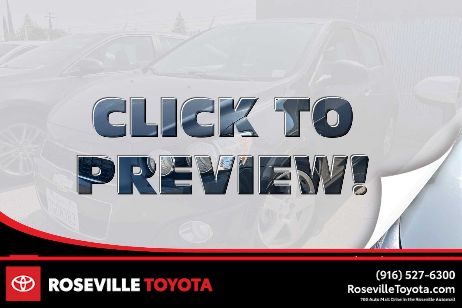 2015 Chevrolet Sonic LTZ -
                  Roseville, CA