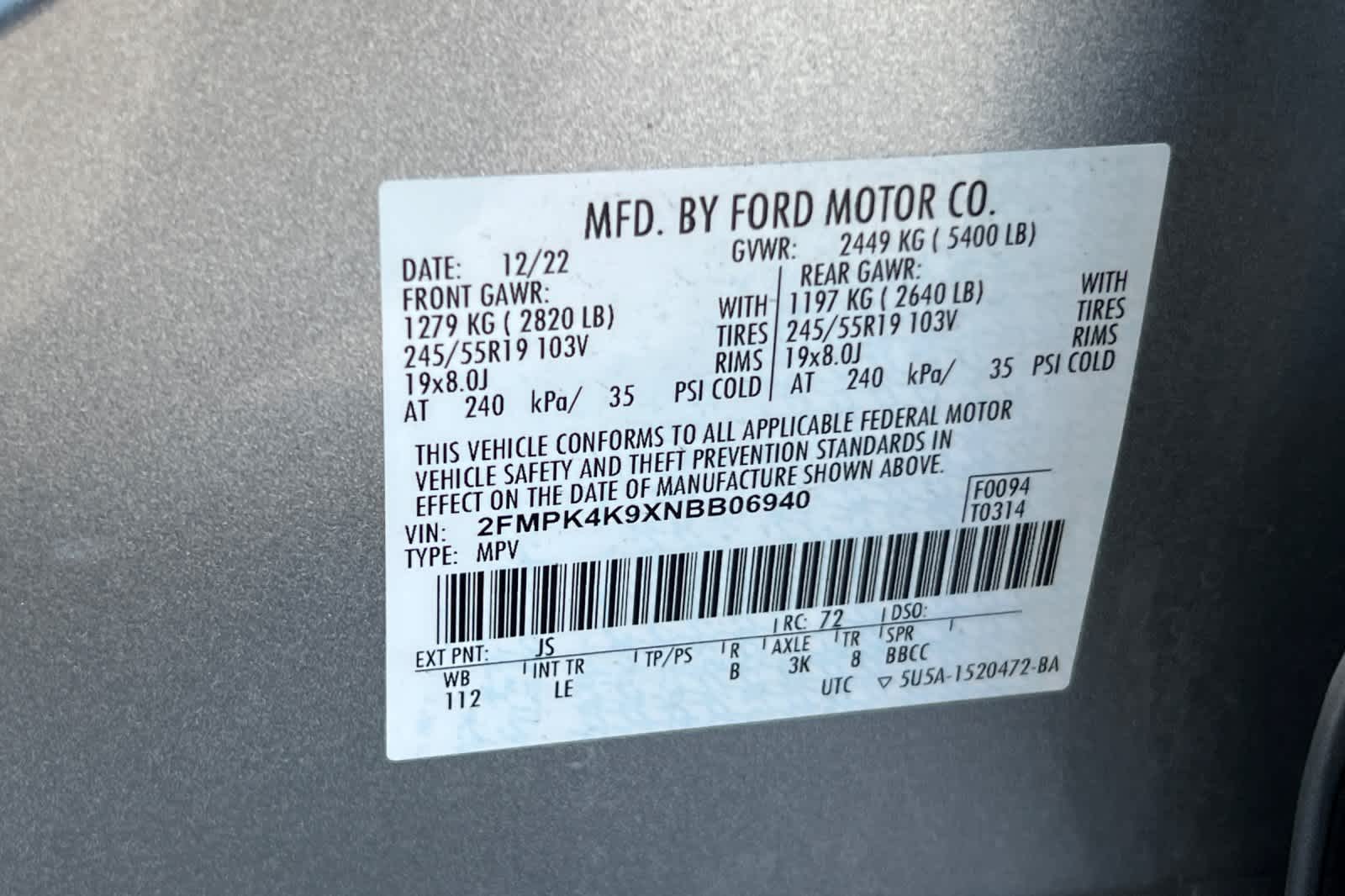 Thumbnail: 2022 Ford Edge - 30