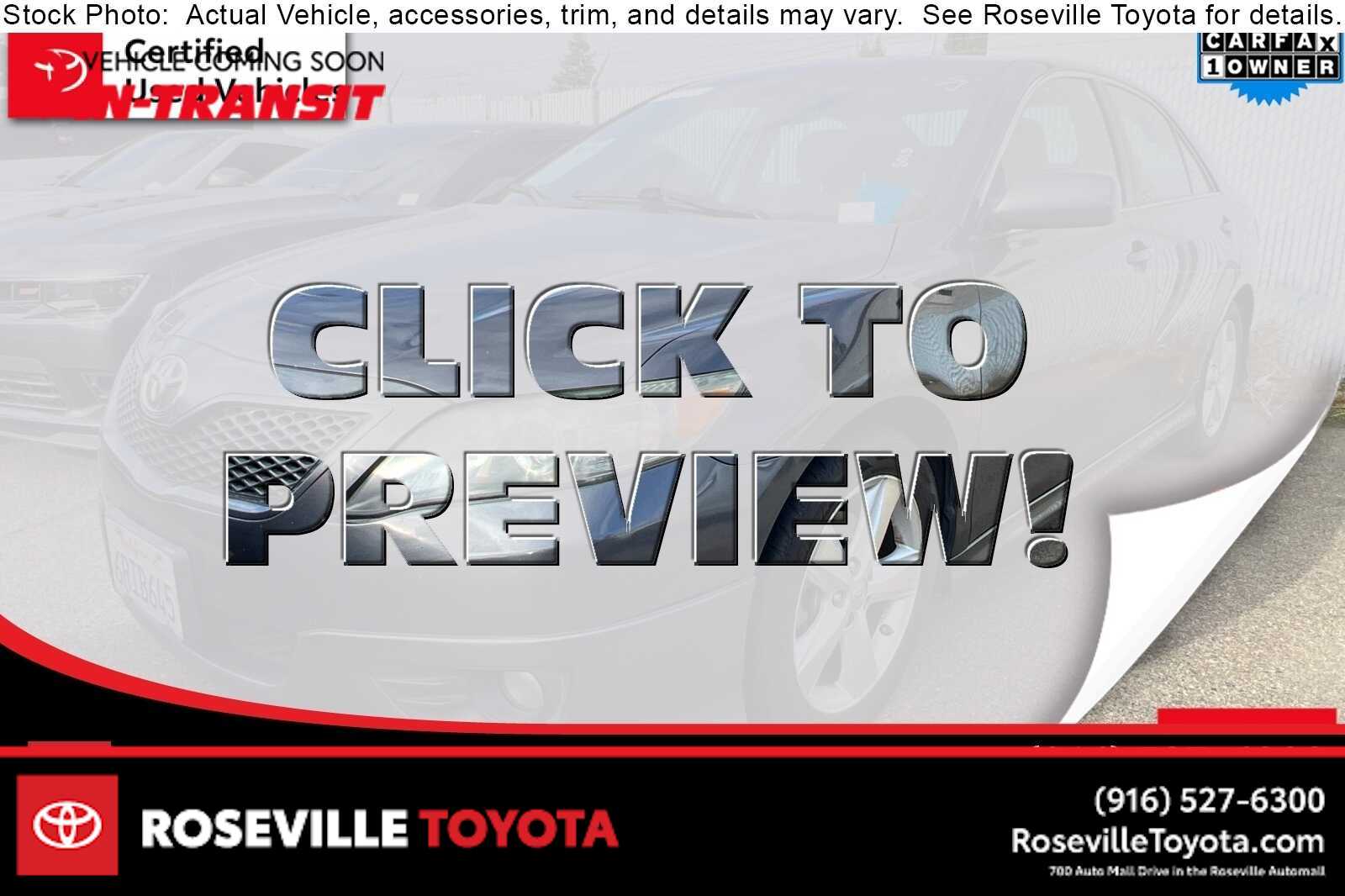 2010 Toyota Camry SE -
                Roseville, CA