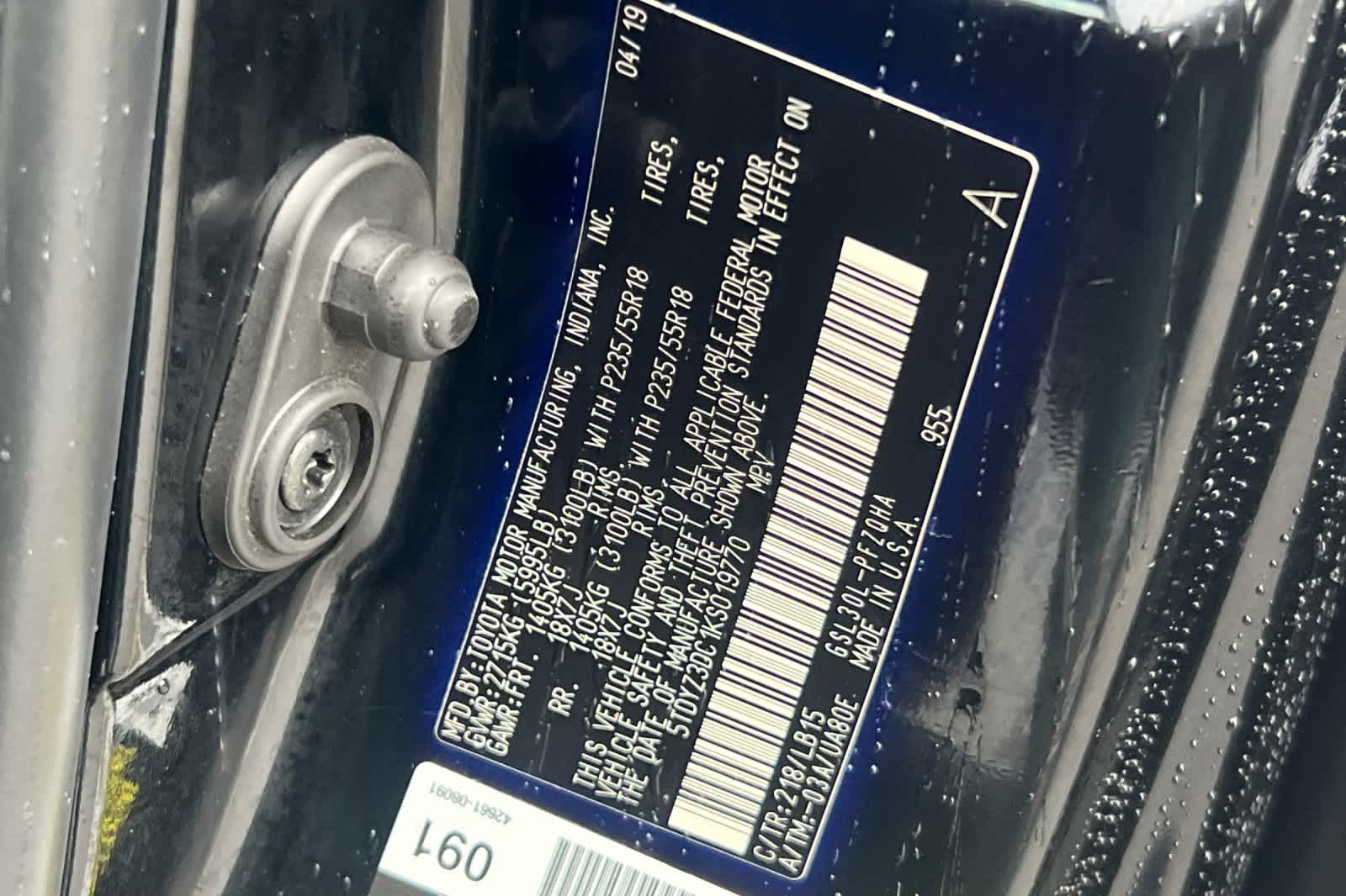 Thumbnail: 2019 Toyota Sienna - 30