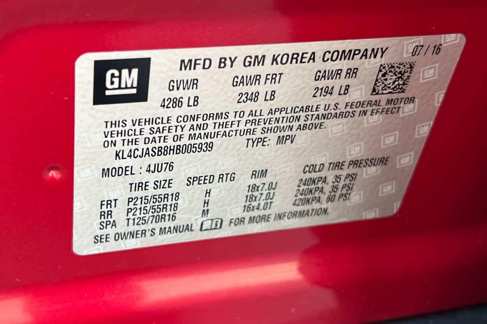 Thumbnail: 2017 Buick Encore - 33