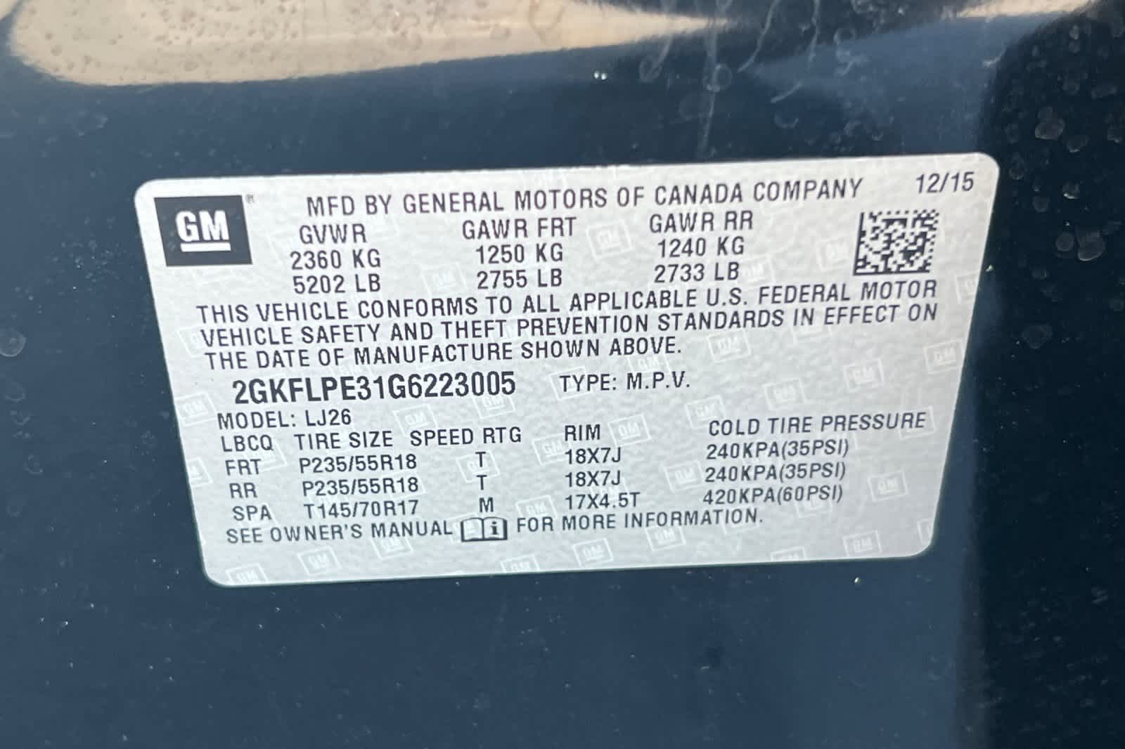 Thumbnail: 2016 GMC Terrain - 30