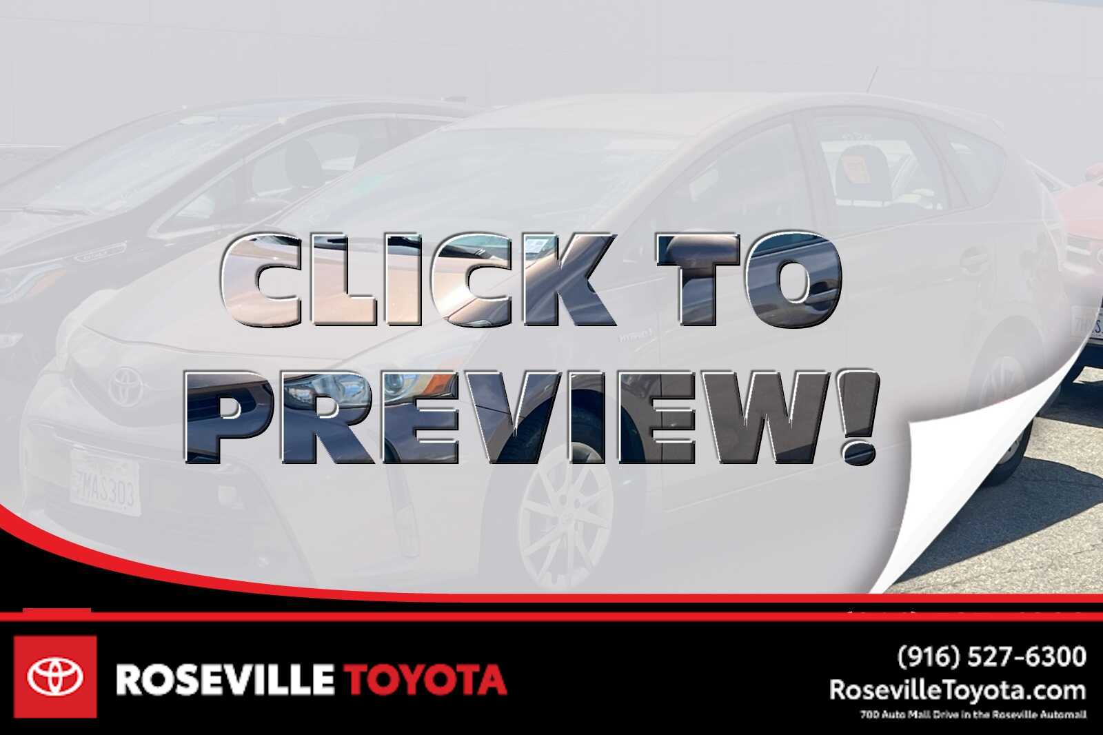 2015 Toyota Prius v Three -
                  Roseville, CA