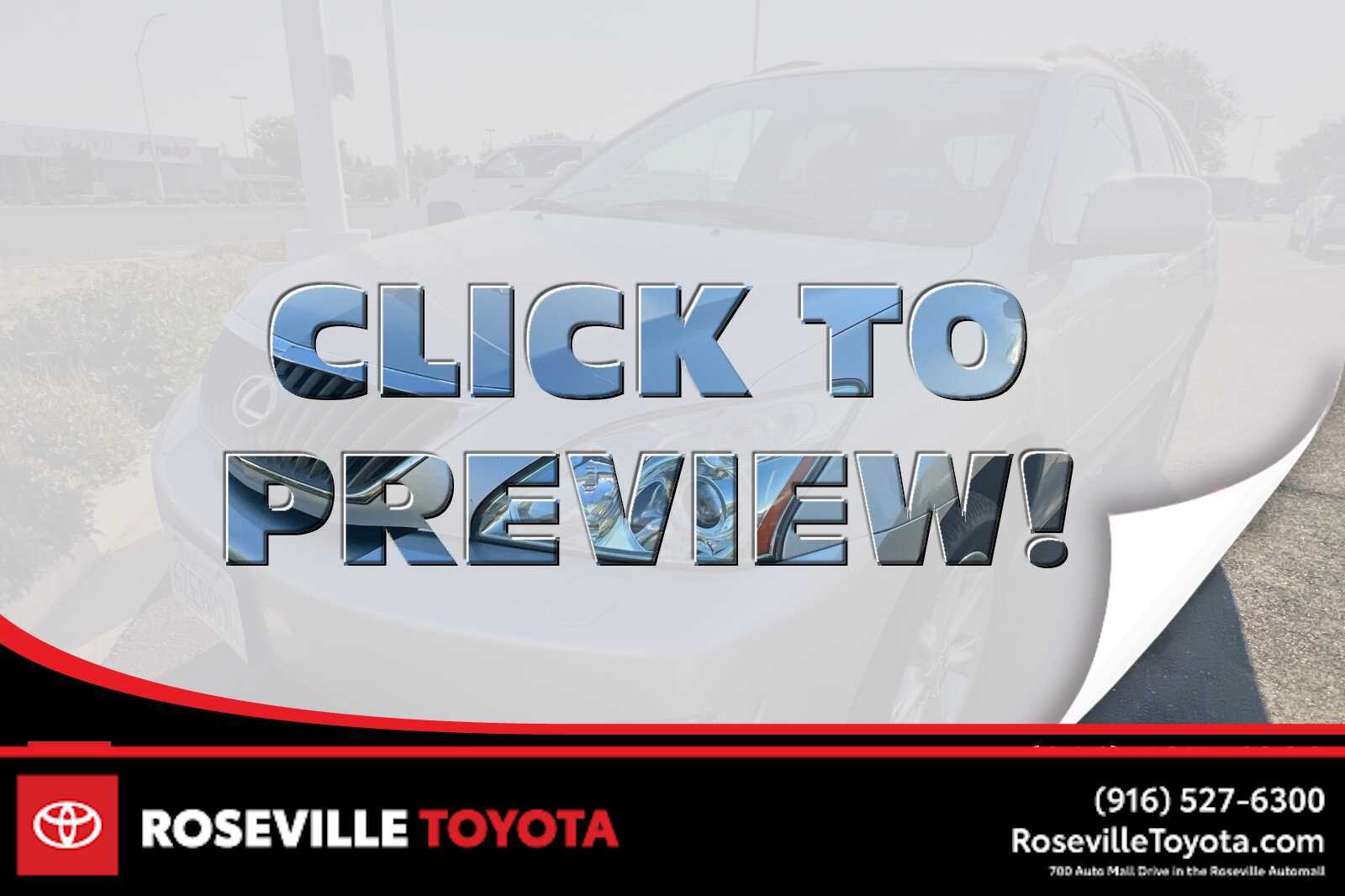 2008 Lexus RX 350 -
                  Roseville, CA