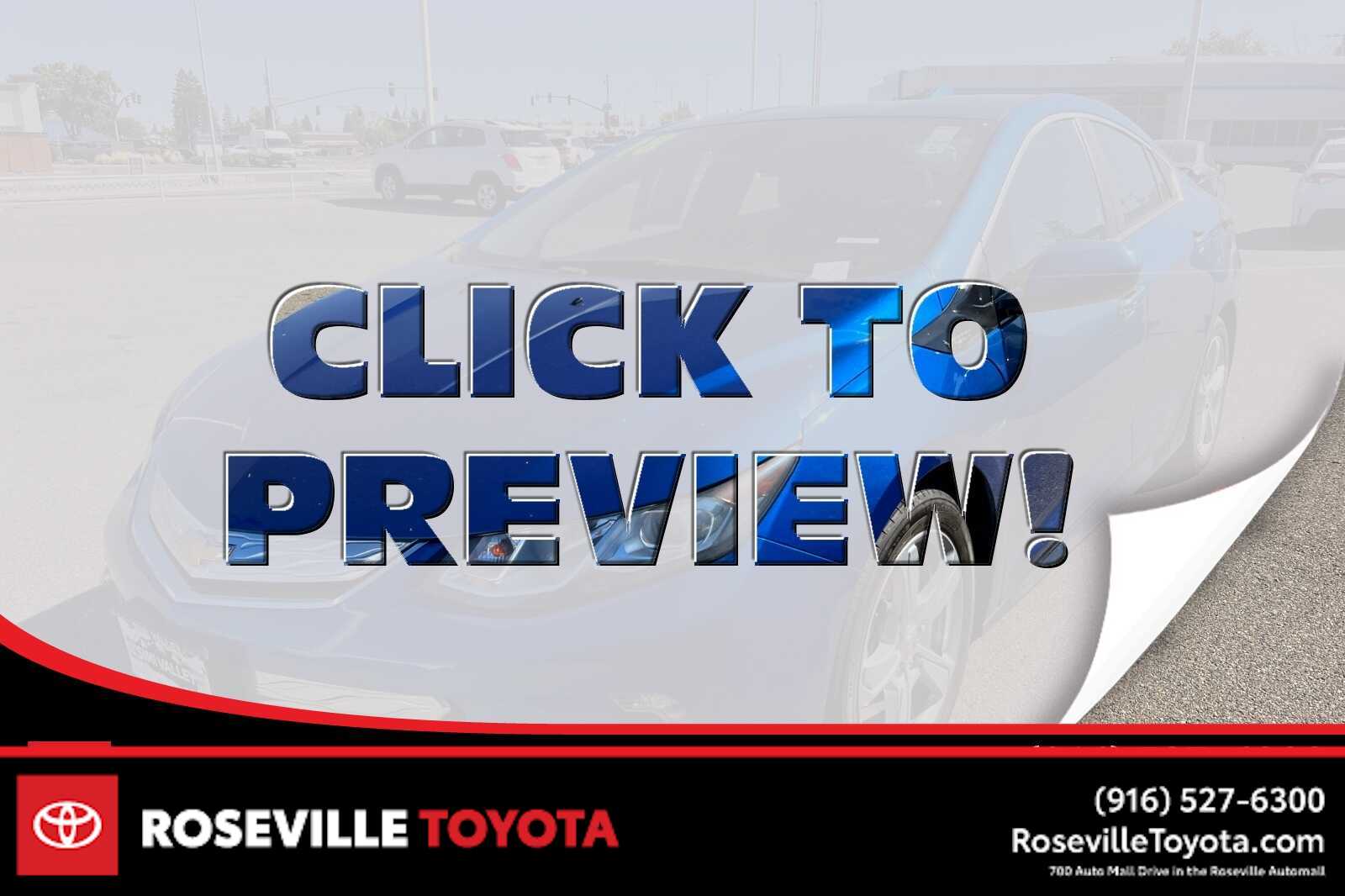 2018 Chevrolet Volt LT -
                  Roseville, CA