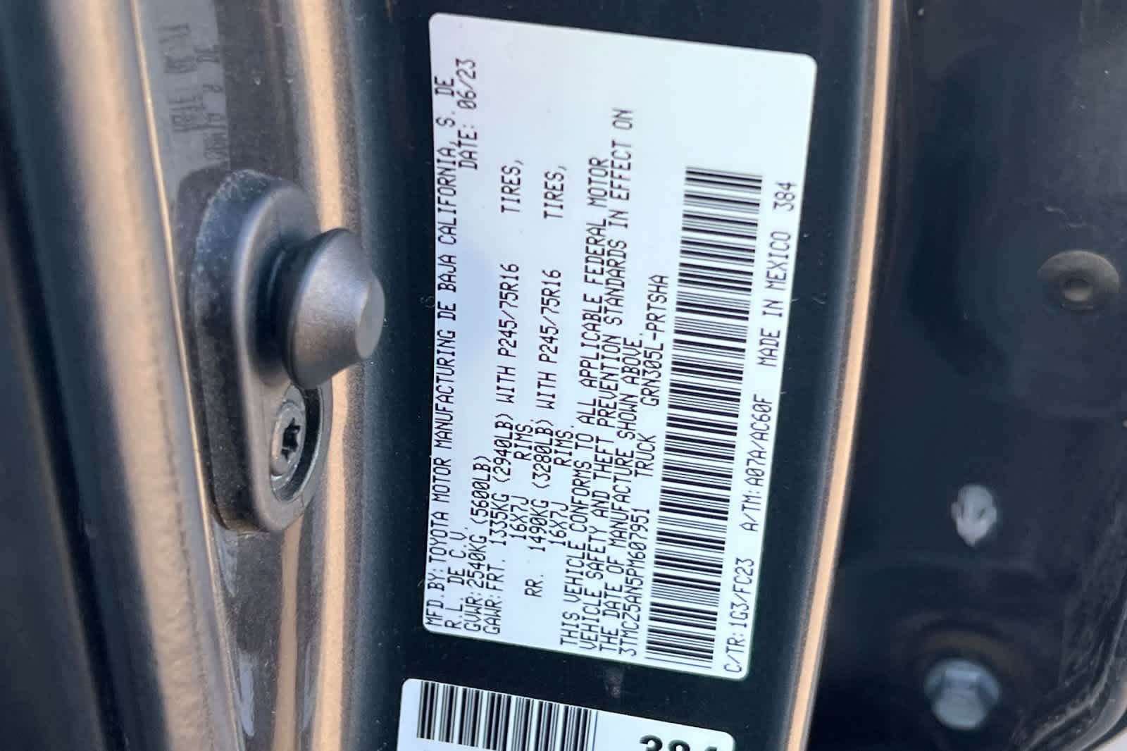 Thumbnail: 2023 Toyota Tacoma - 30