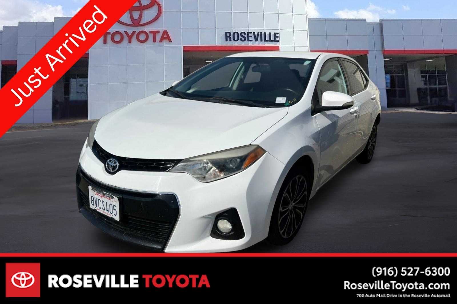 2015 Toyota Corolla S -
                  Roseville, CA