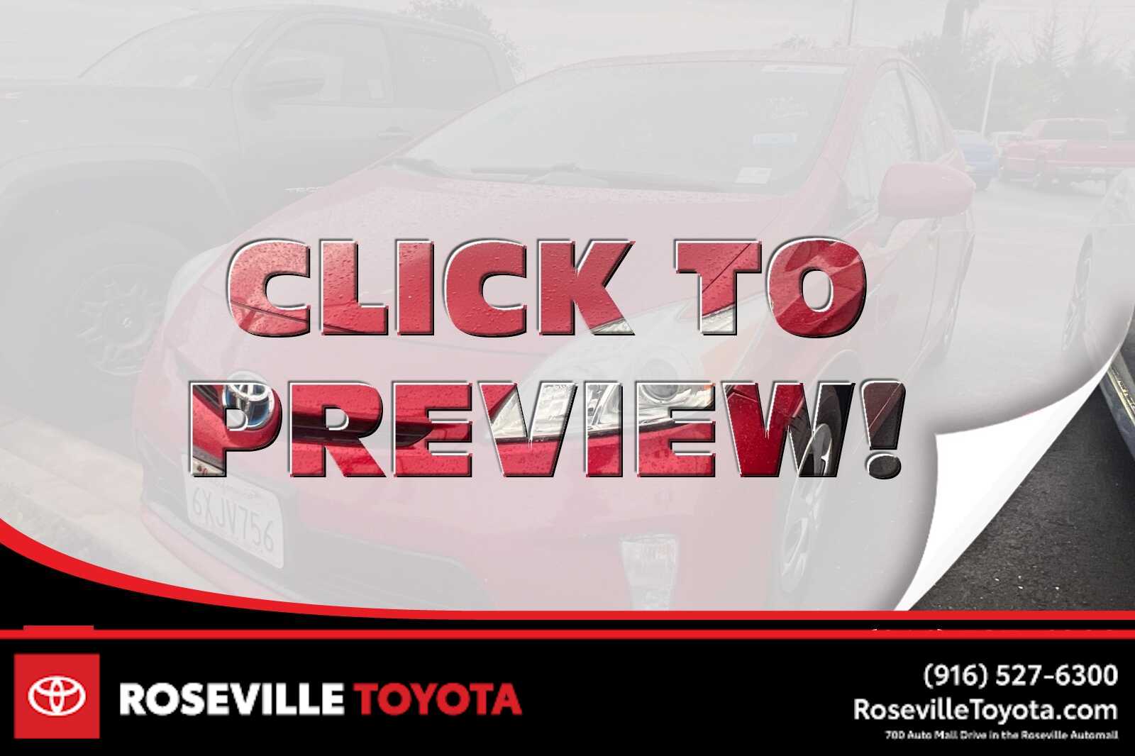 2012 Toyota Prius Four -
                  Roseville, CA