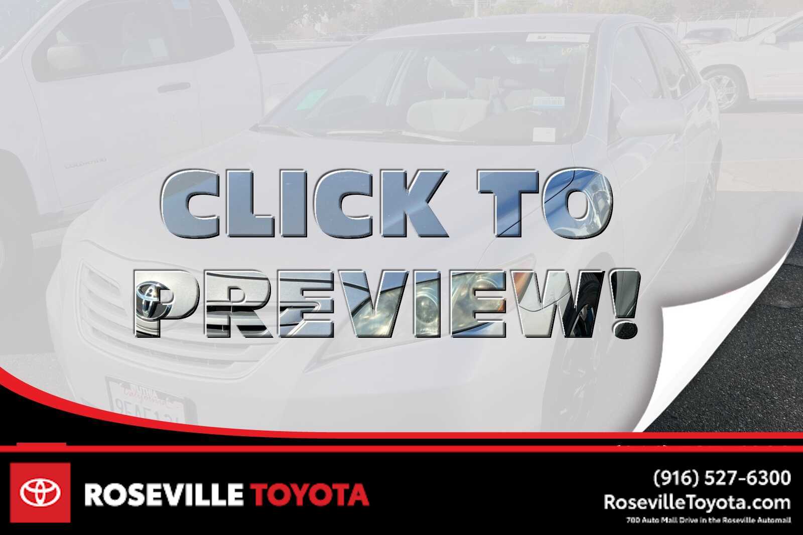 2009 Toyota Camry LE -
                  Roseville, CA
