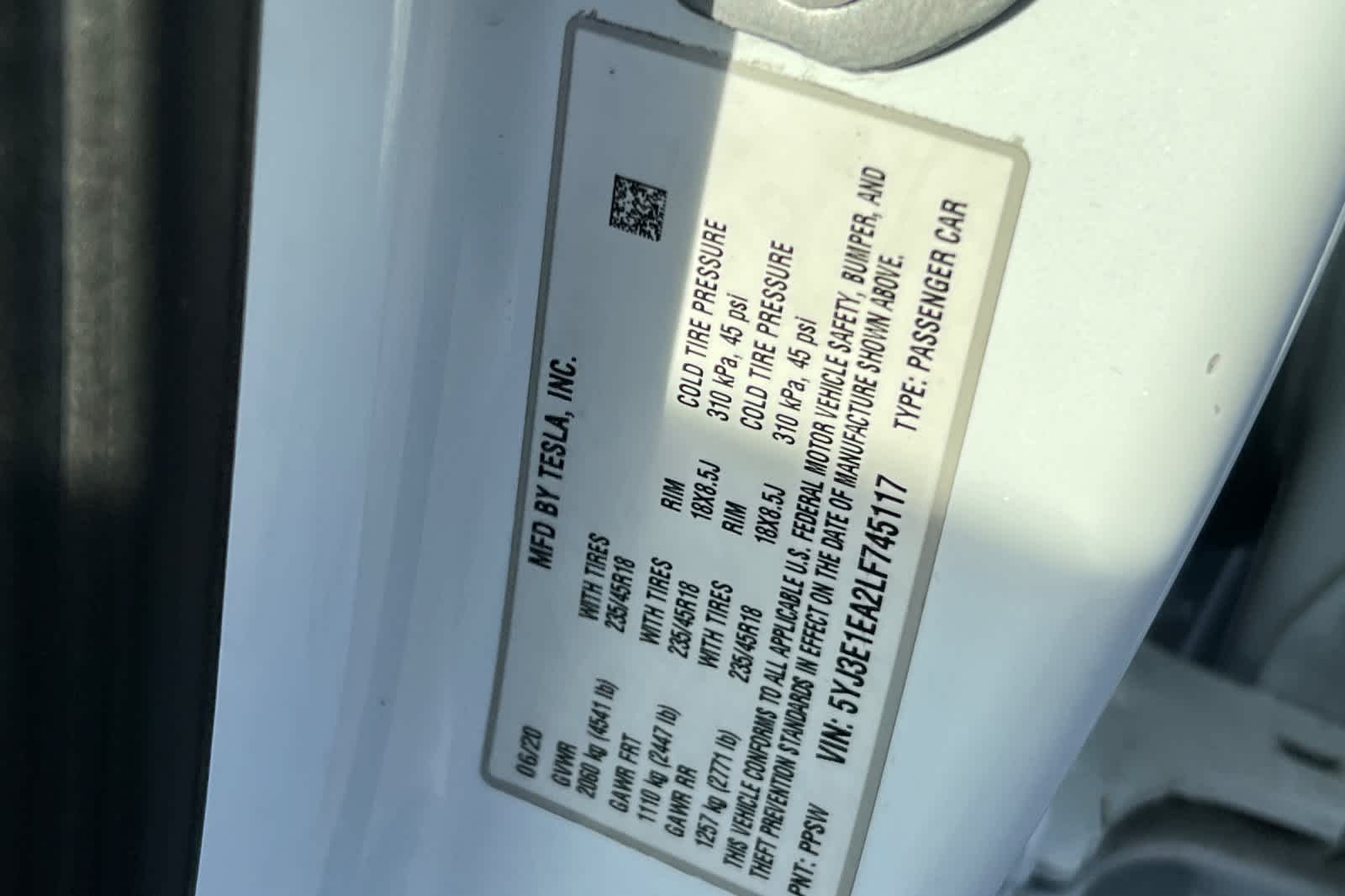 Thumbnail: 2020 Tesla Model 3 - 30