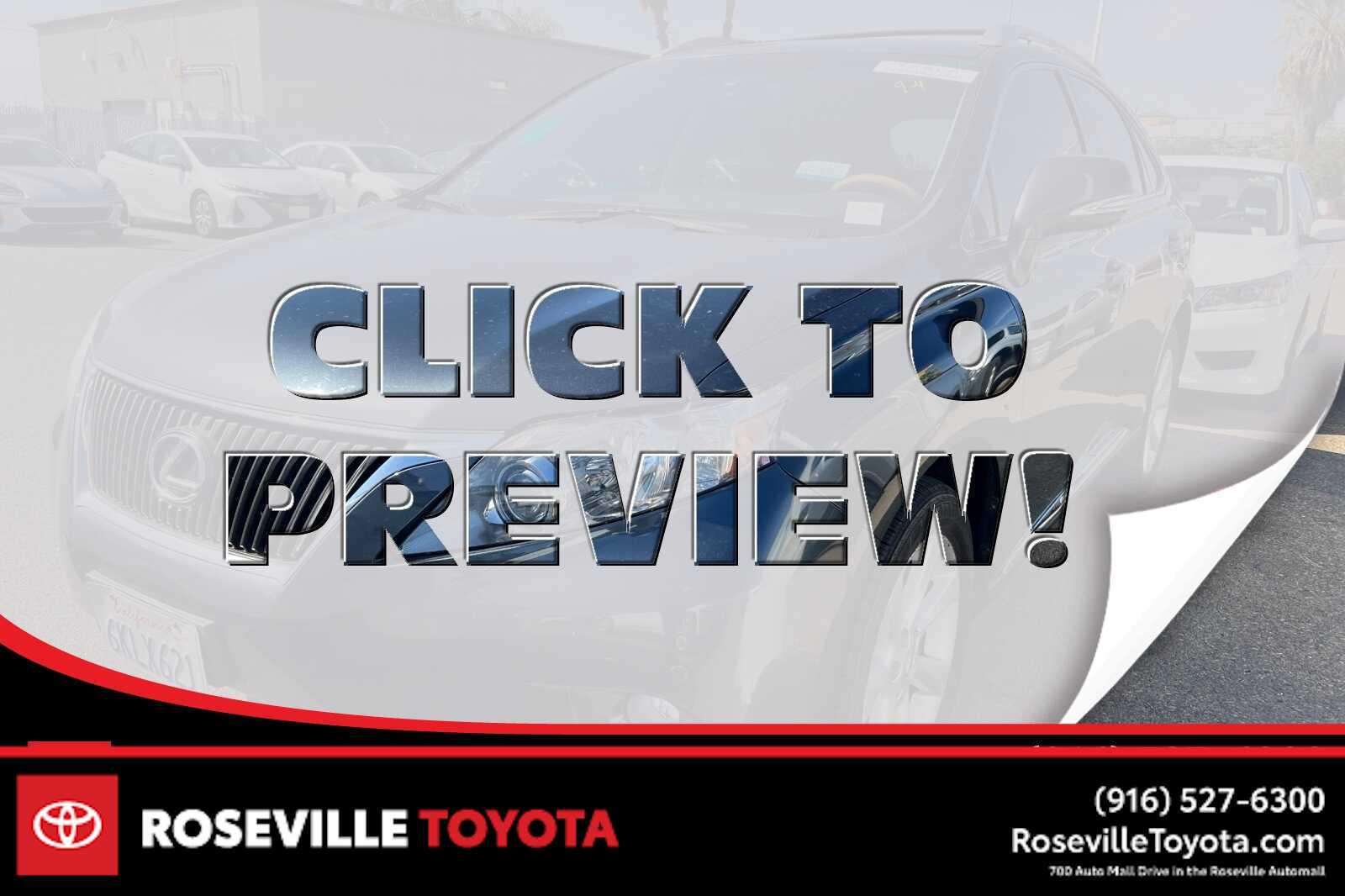 2010 Lexus RX 350 -
                  Roseville, CA