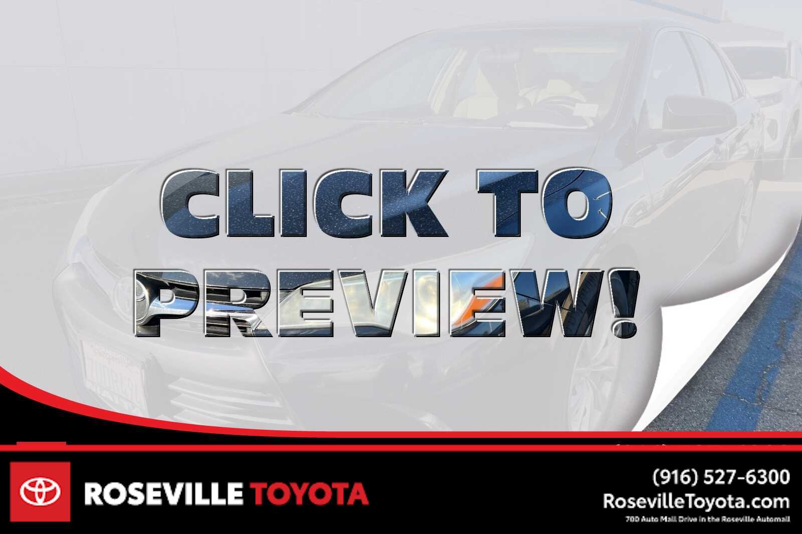 2017 Toyota Camry LE -
                  Roseville, CA