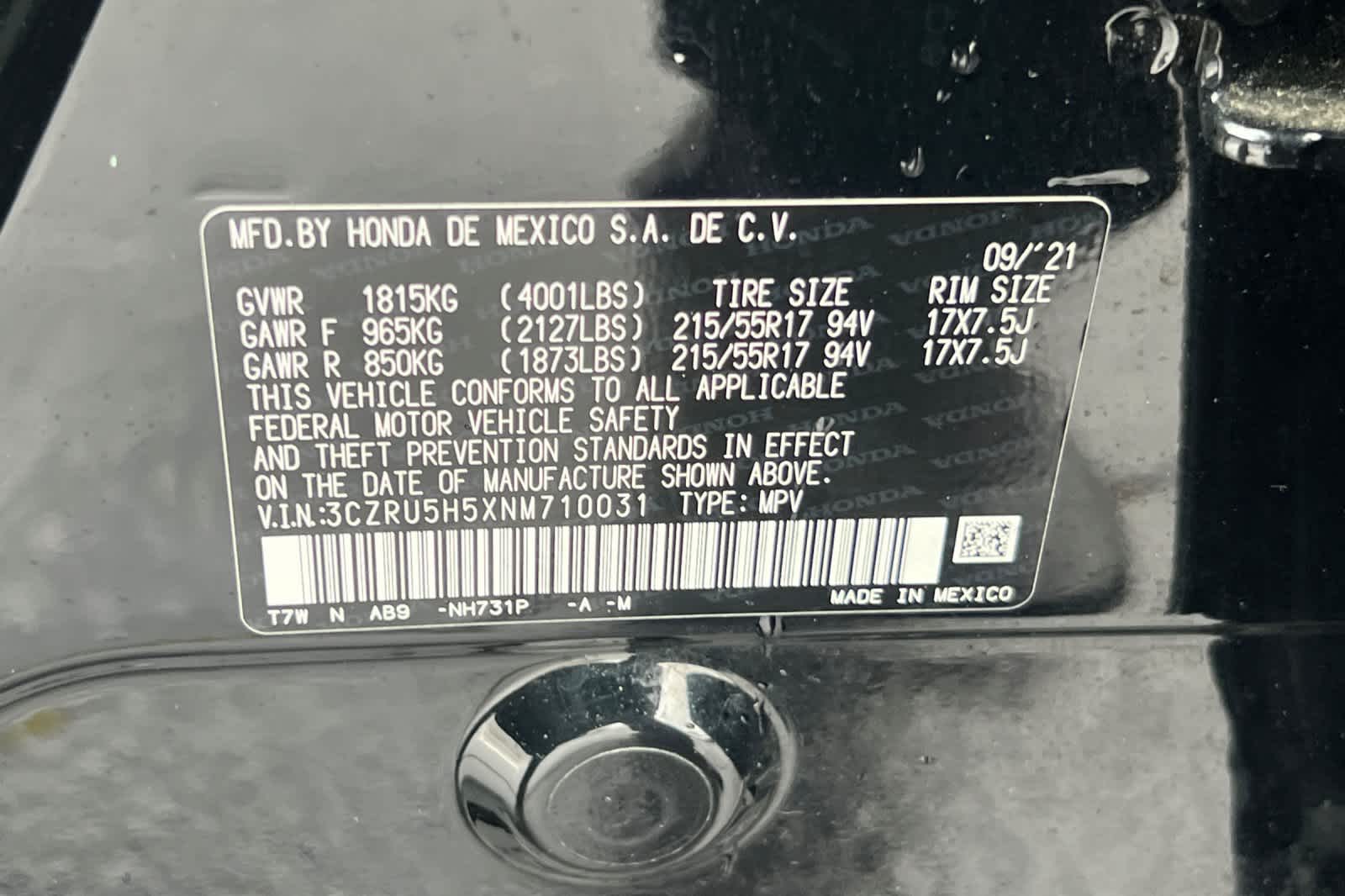 Thumbnail: 2022 Honda HR-V - 33