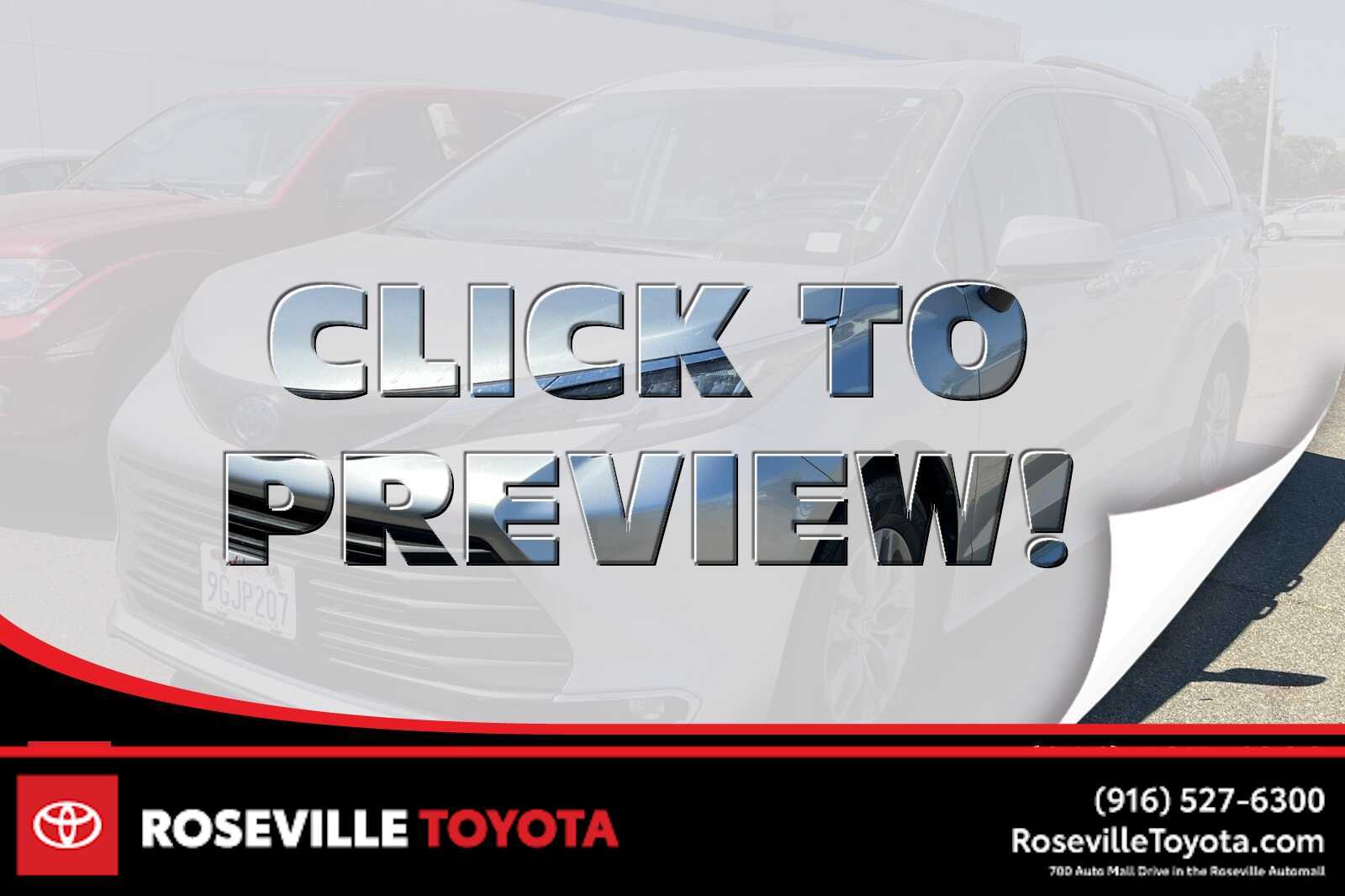 2023 Toyota Sienna XLE -
                  Roseville, CA