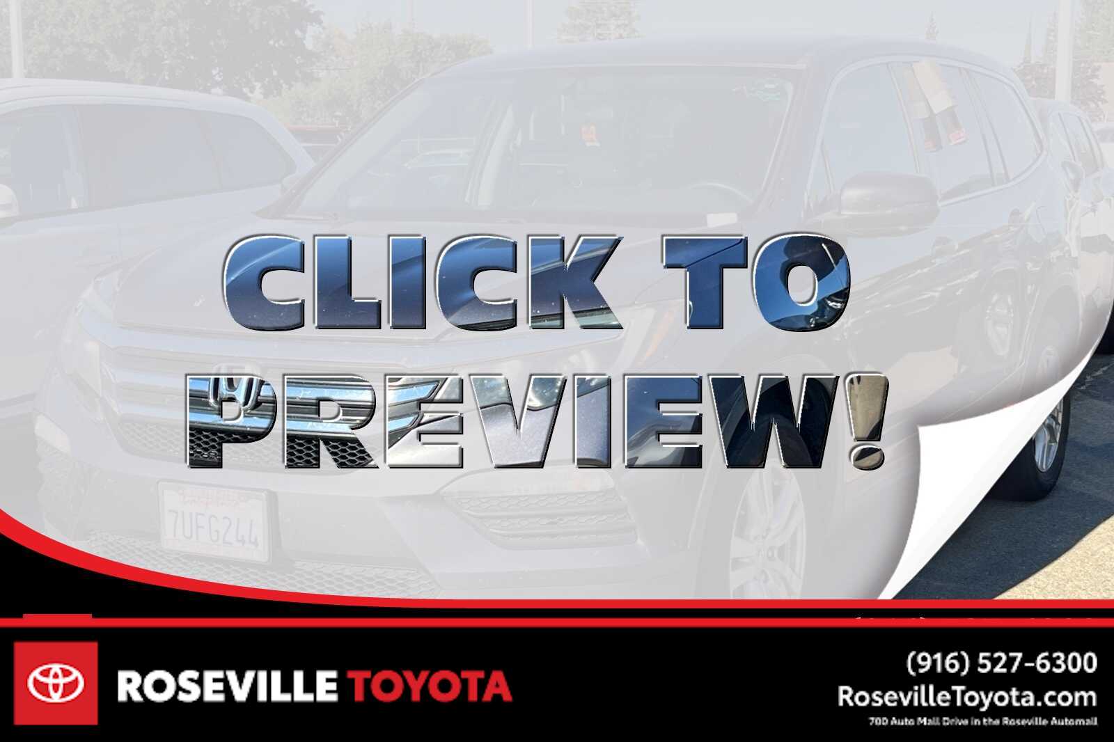 2016 Honda Pilot LX -
                  Roseville, CA