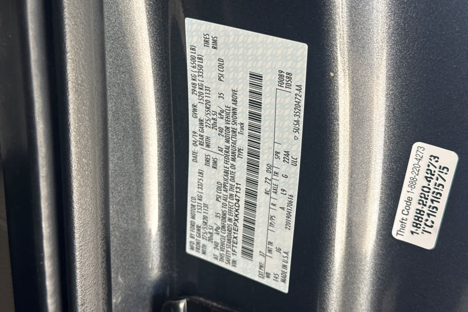 Thumbnail: 2019 Ford F-150 - 31