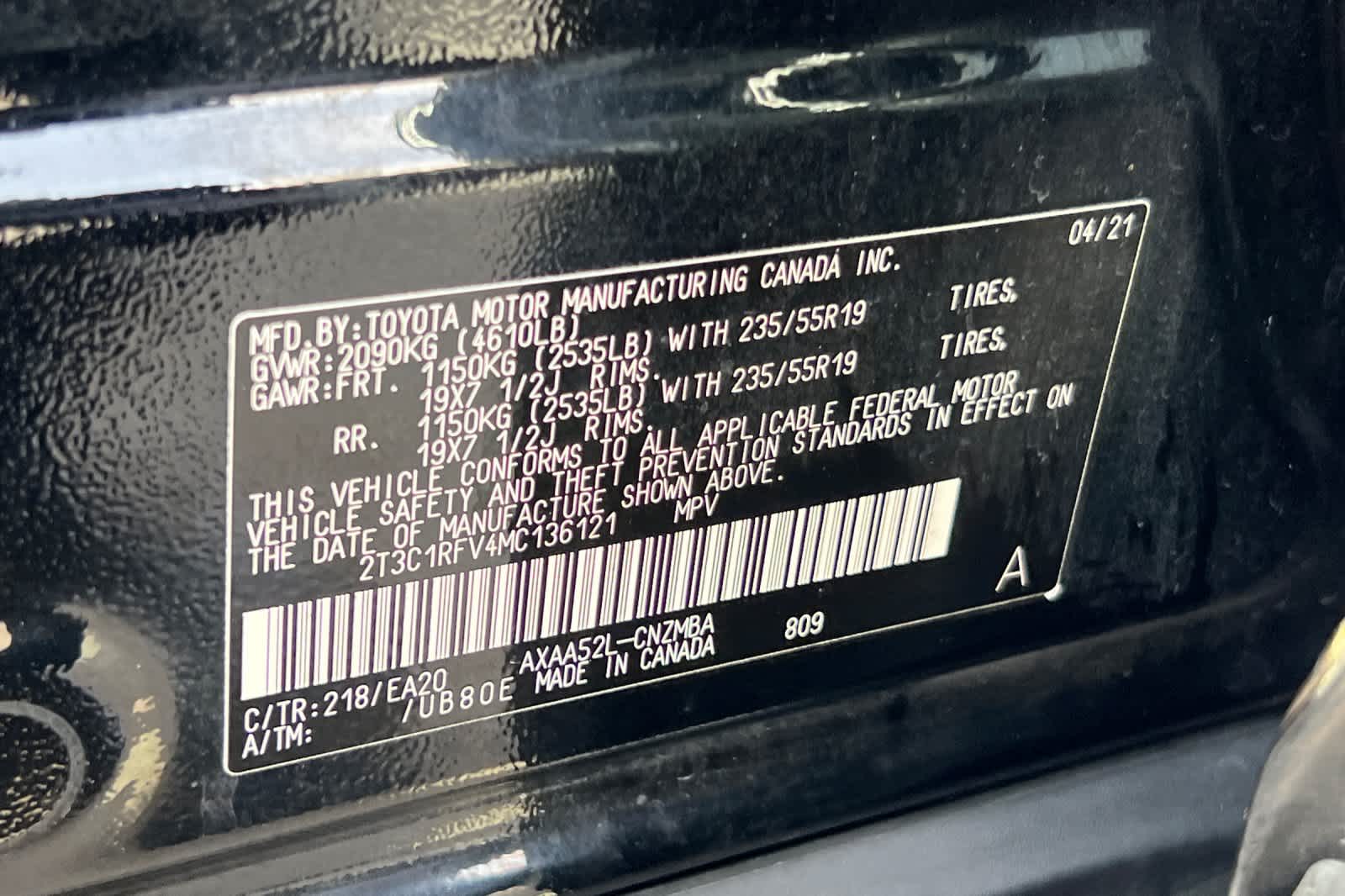 Thumbnail: 2021 Toyota RAV4 - 34