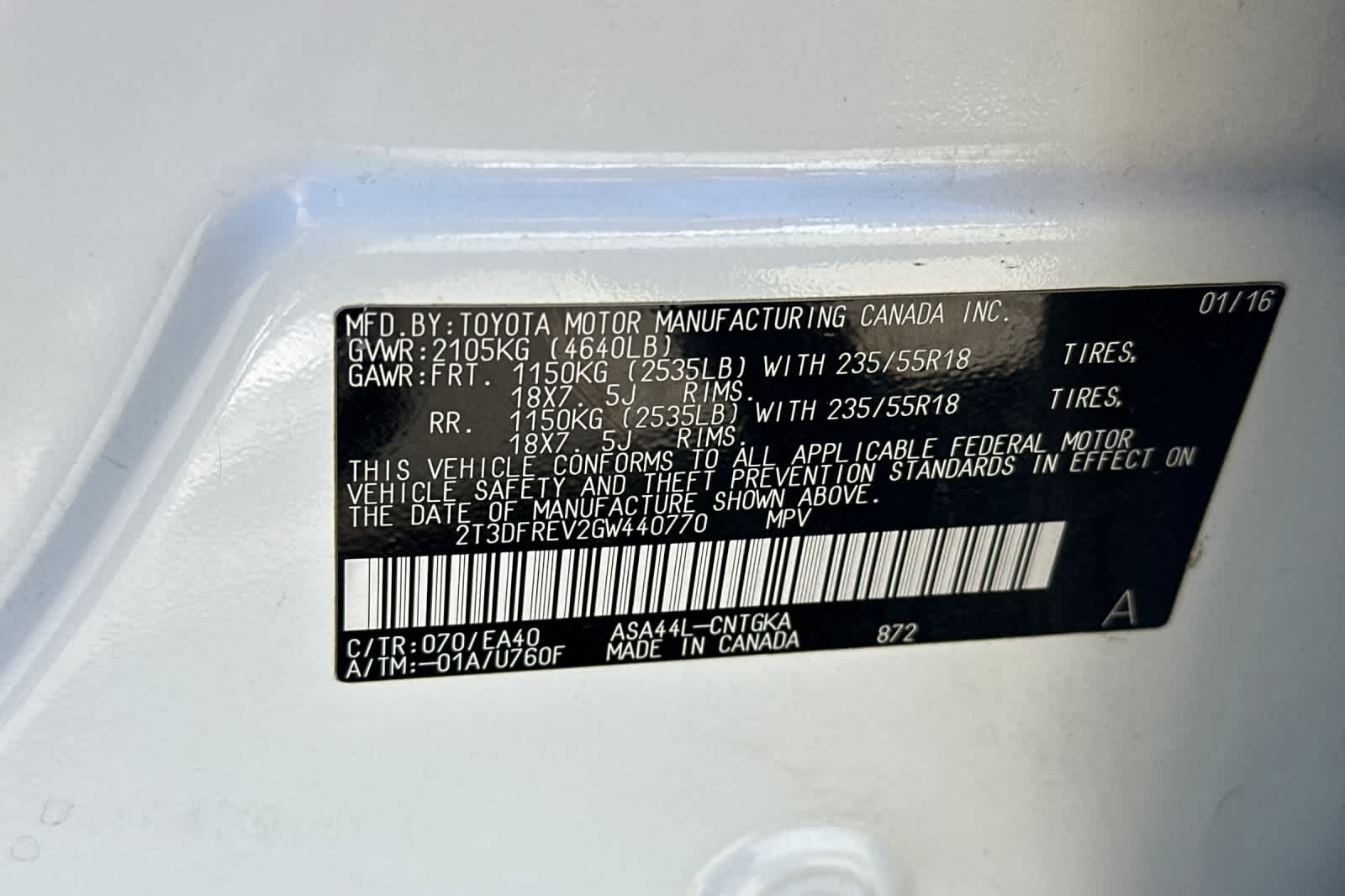 Thumbnail: 2016 Toyota RAV4 - 34