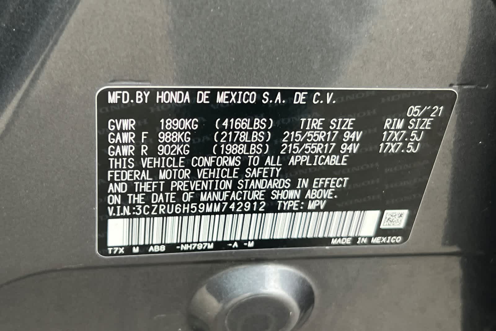 Thumbnail: 2021 Honda HR-V - 30