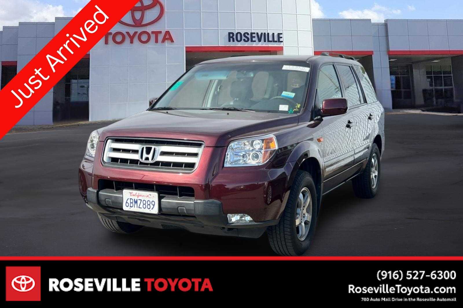 2008 Honda Pilot EX-L -
                  Roseville, CA