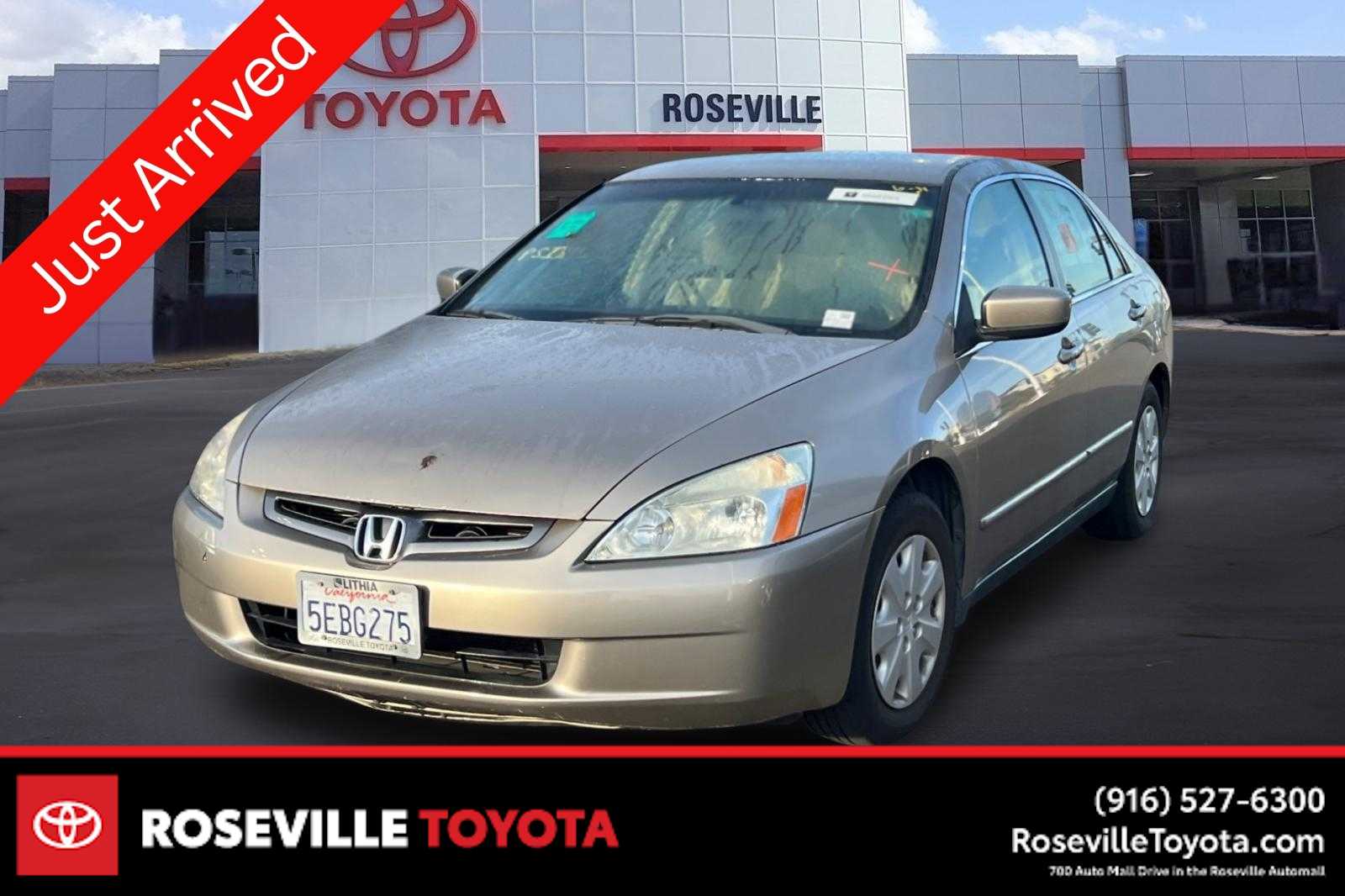 2003 Honda Accord LX-P -
                  Roseville, CA