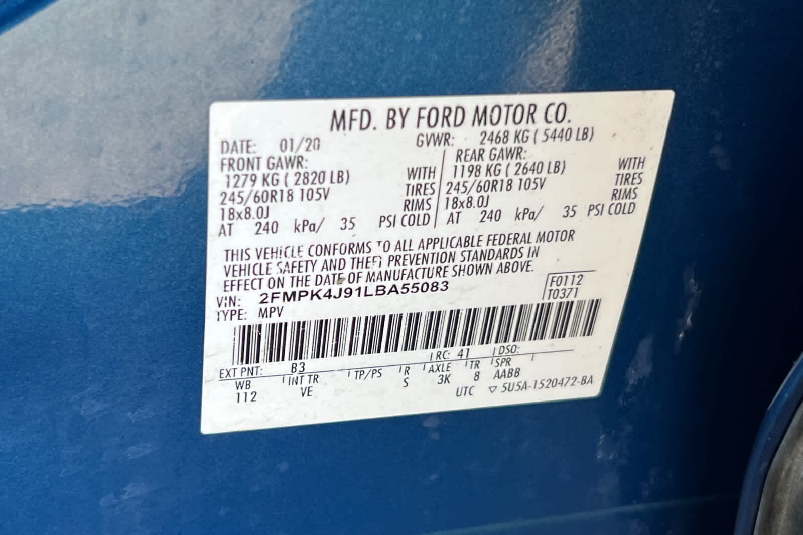 Thumbnail: 2020 Ford Edge - 31