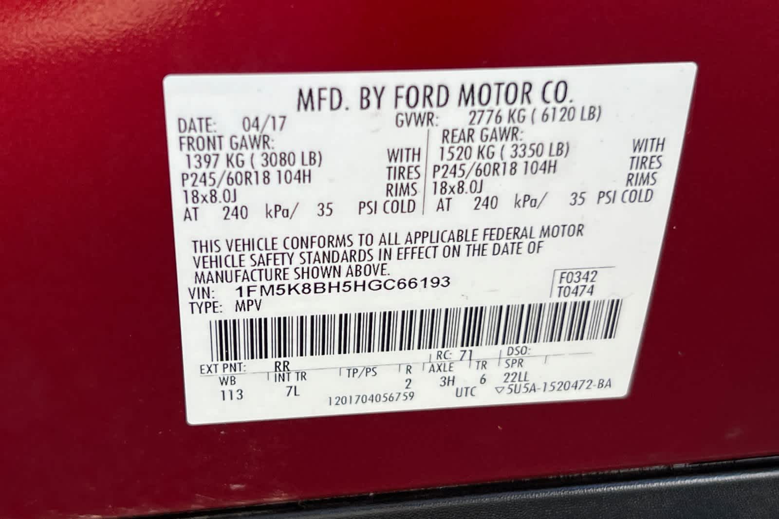 Thumbnail: 2017 Ford Explorer - 33