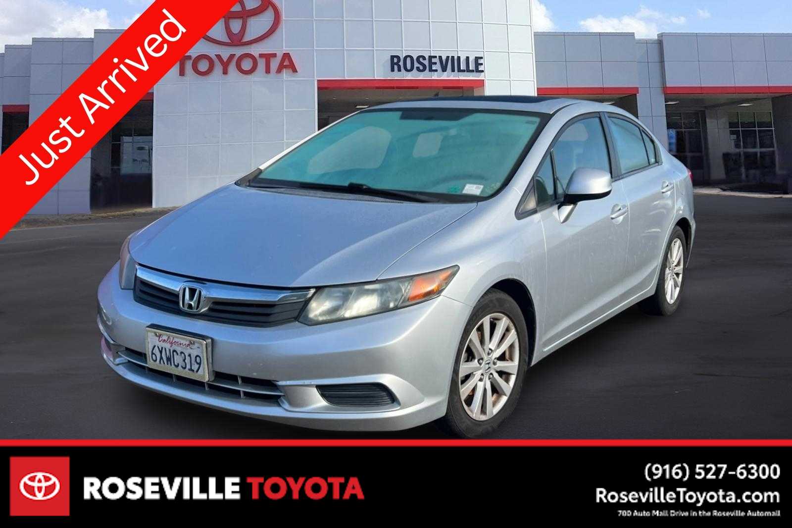 2012 Honda Civic EX -
                  Roseville, CA