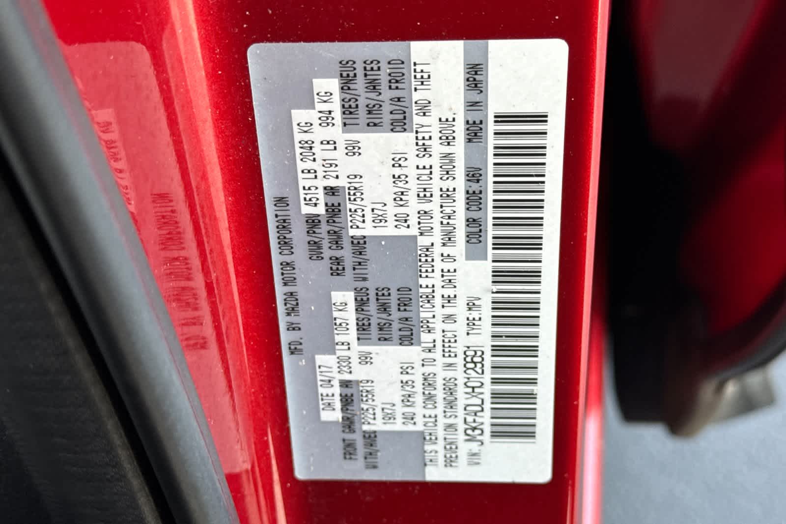 Thumbnail: 2017 Mazda CX-5 - 36