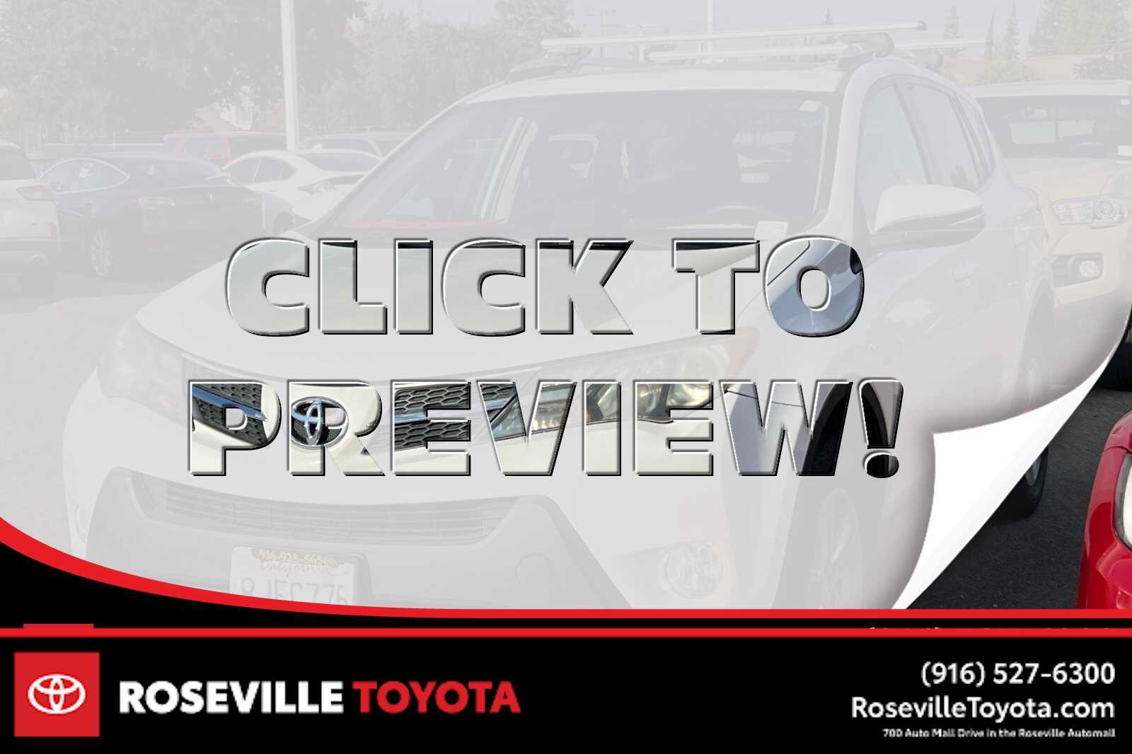 2014 Toyota RAV4 XLE -
                  Roseville, CA