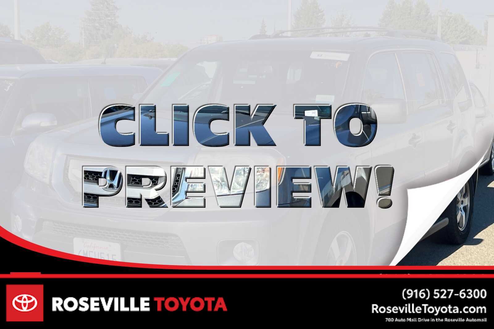 2011 Honda Pilot EX-L -
                  Roseville, CA