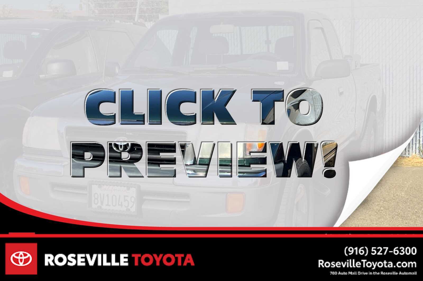 1999 Toyota Tacoma PreRunner -
                  Roseville, CA