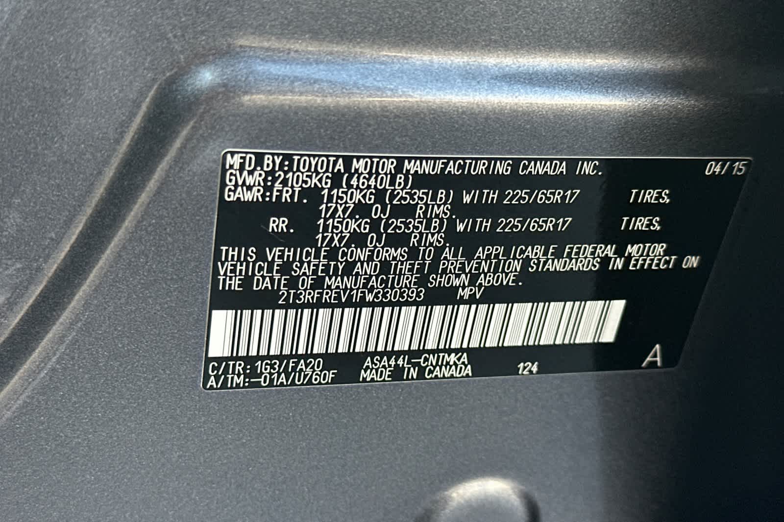 Thumbnail: 2015 Toyota RAV4 - 32