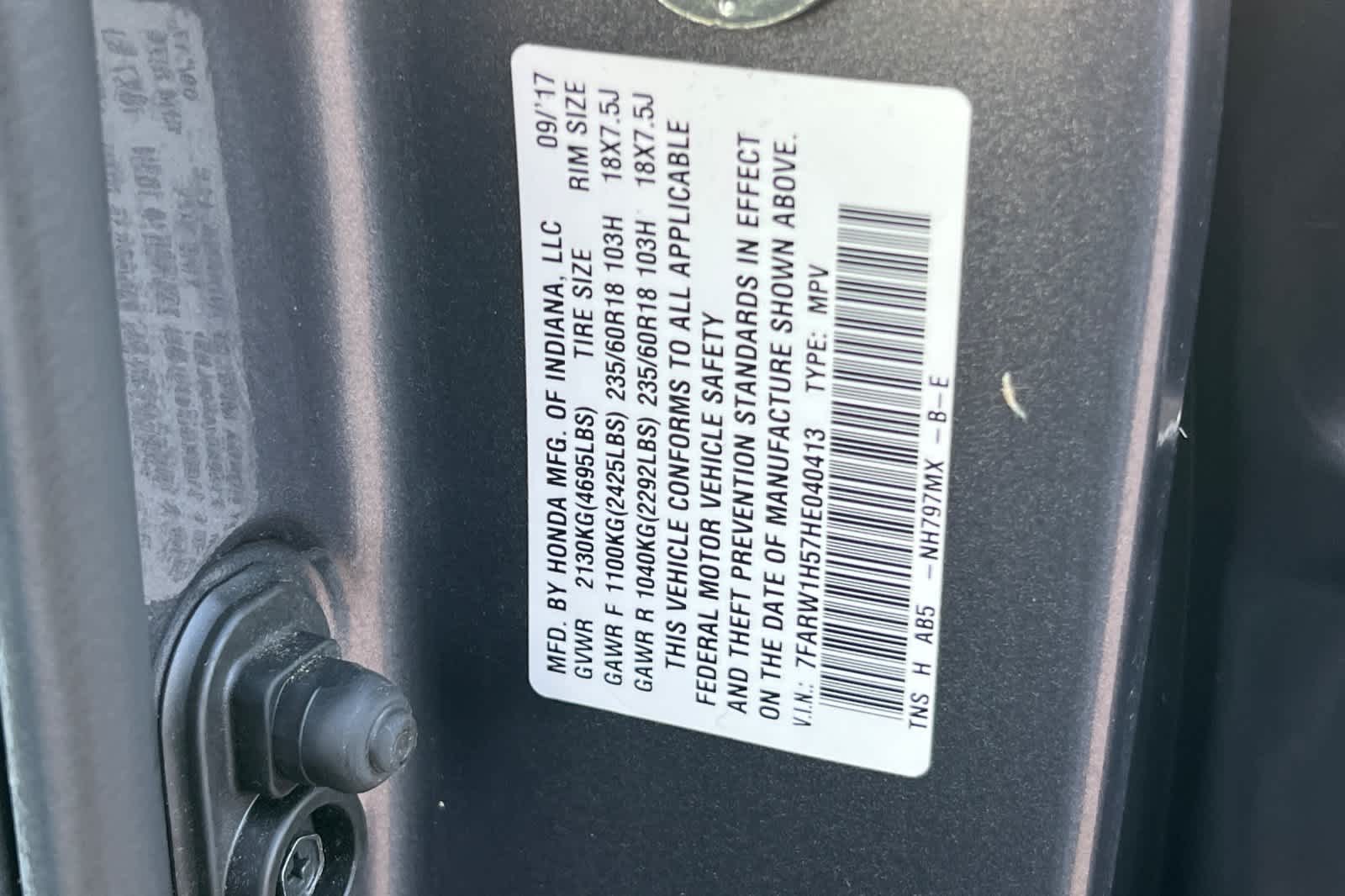 Thumbnail: 2017 Honda CR-V - 31