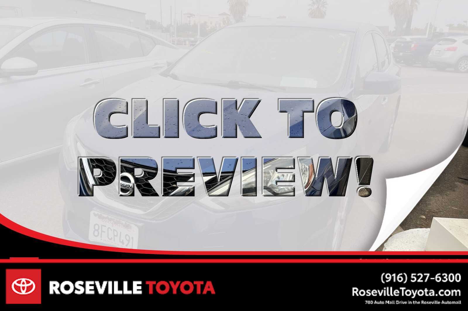 2018 Nissan Sentra SV -
                  Roseville, CA