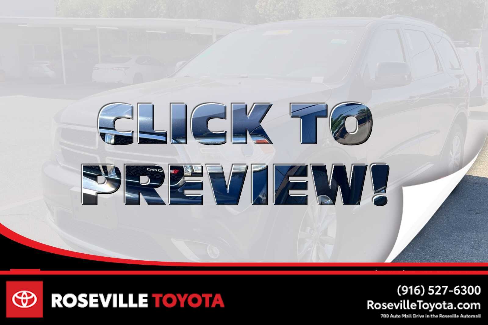 2017 Dodge Durango SXT -
                  Roseville, CA