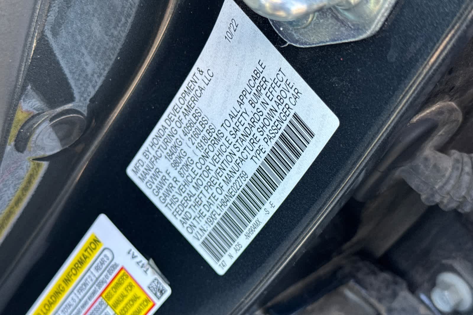 Thumbnail: 2022 Honda Civic - 33