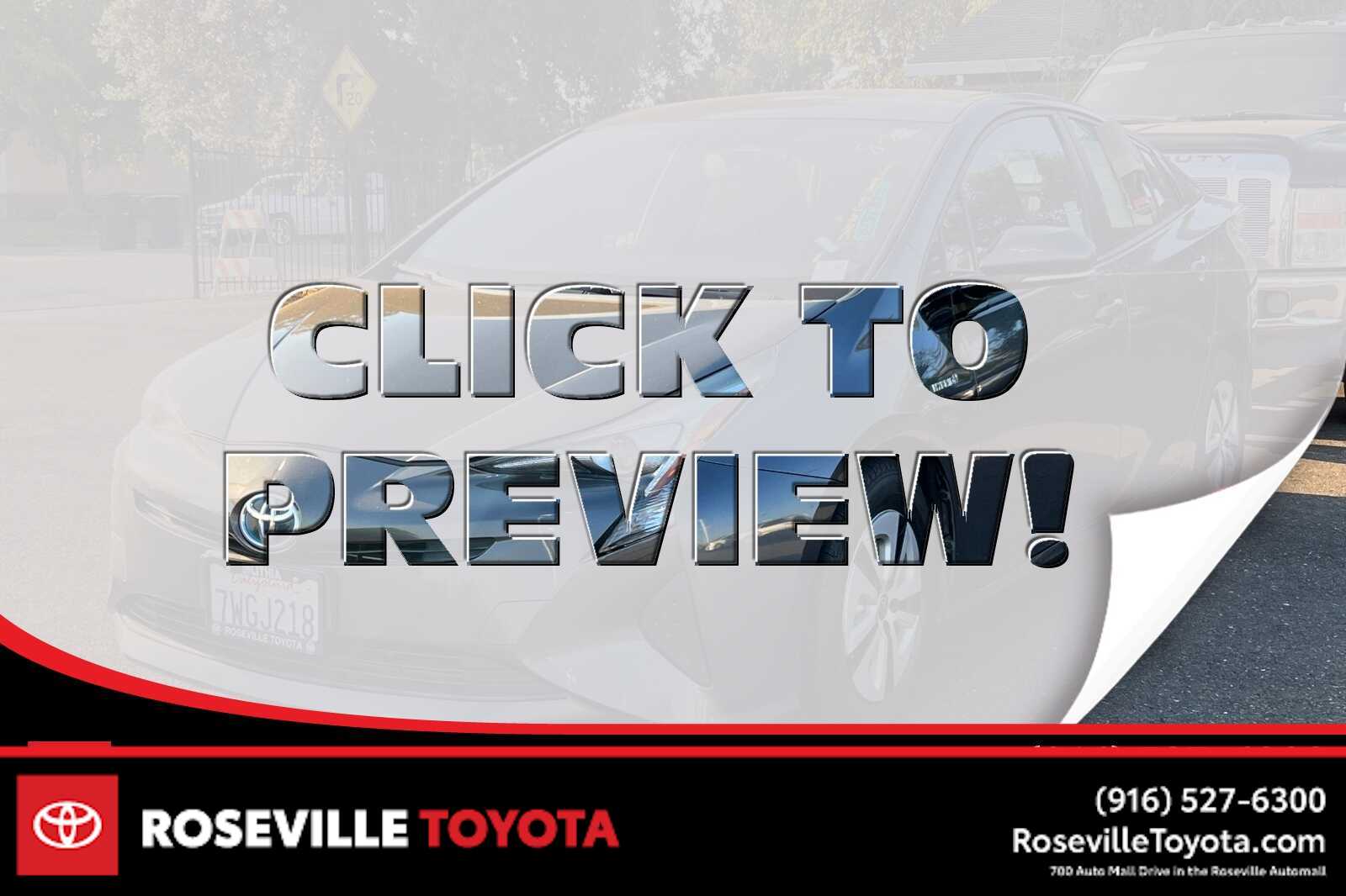 2016 Toyota Prius Four -
                  Roseville, CA