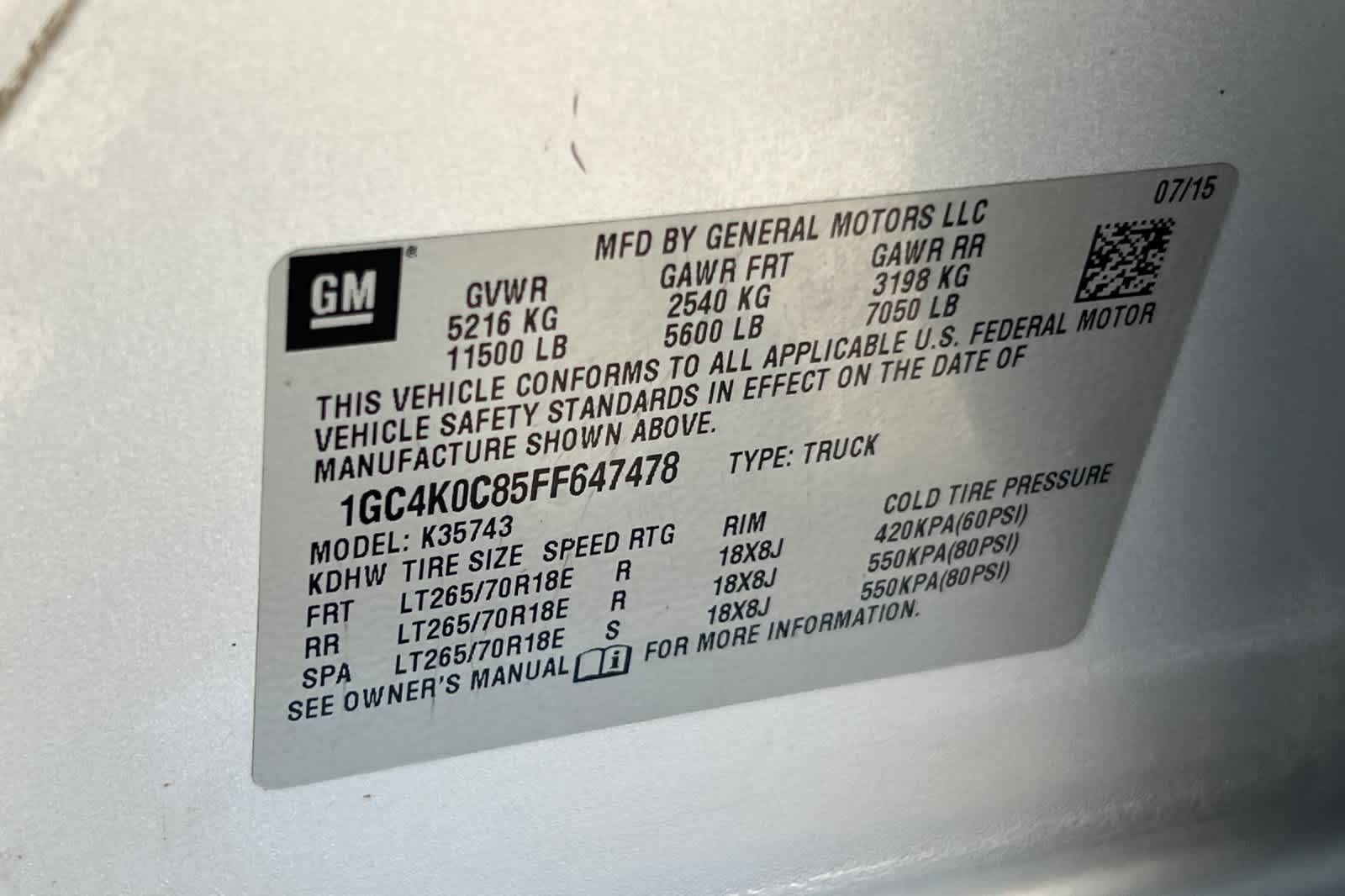 Thumbnail: 2015 Chevrolet Silverado 3500 - 28