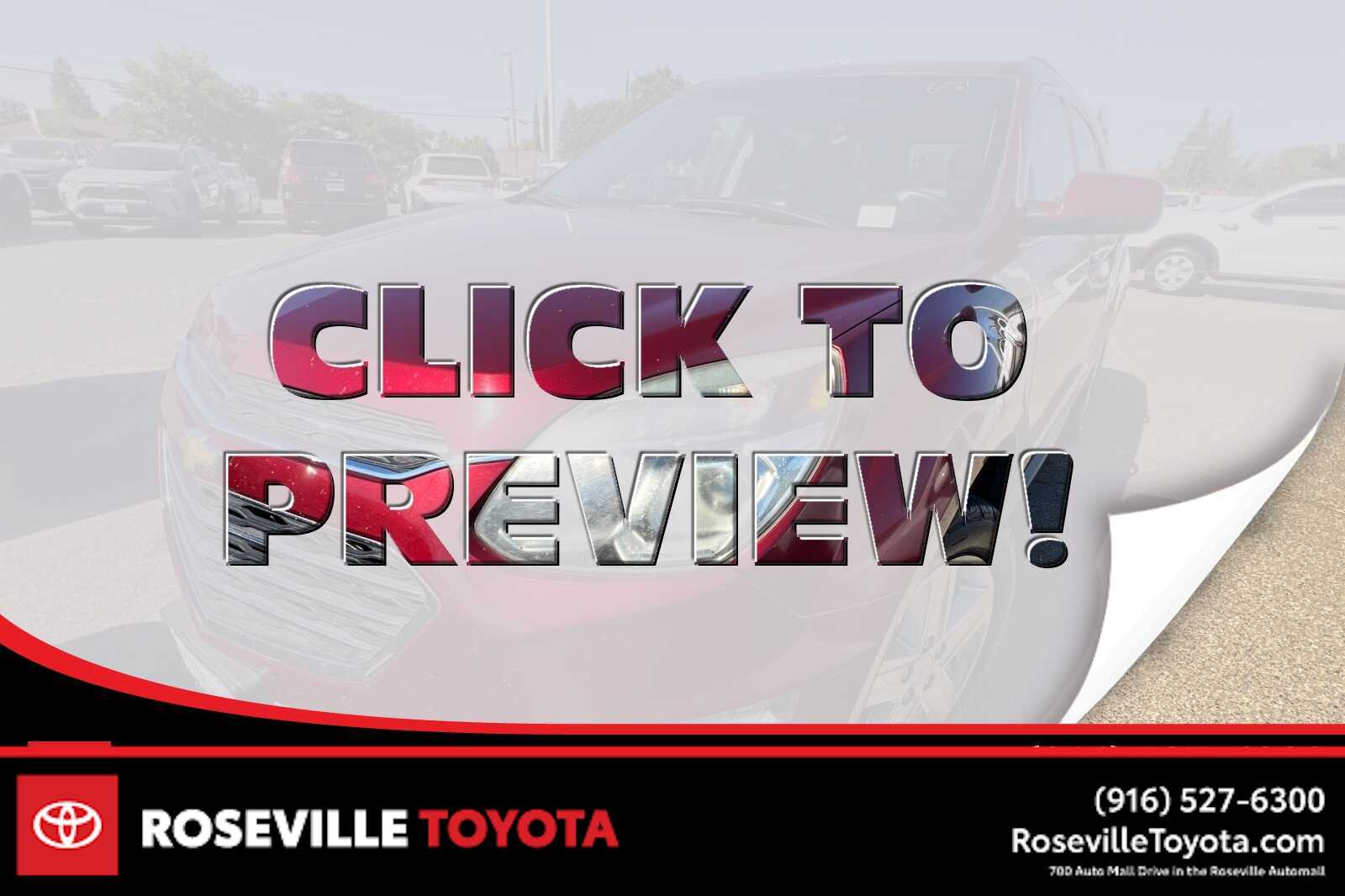2016 Chevrolet Equinox LT -
                  Roseville, CA