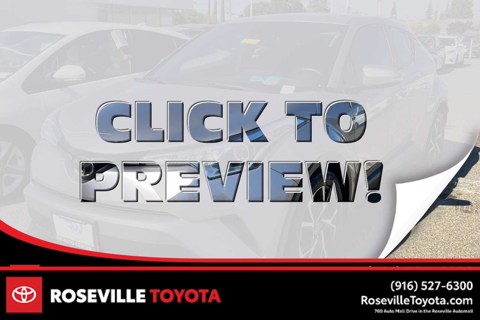 2018 Toyota C-HR XLE -
                  Roseville, CA