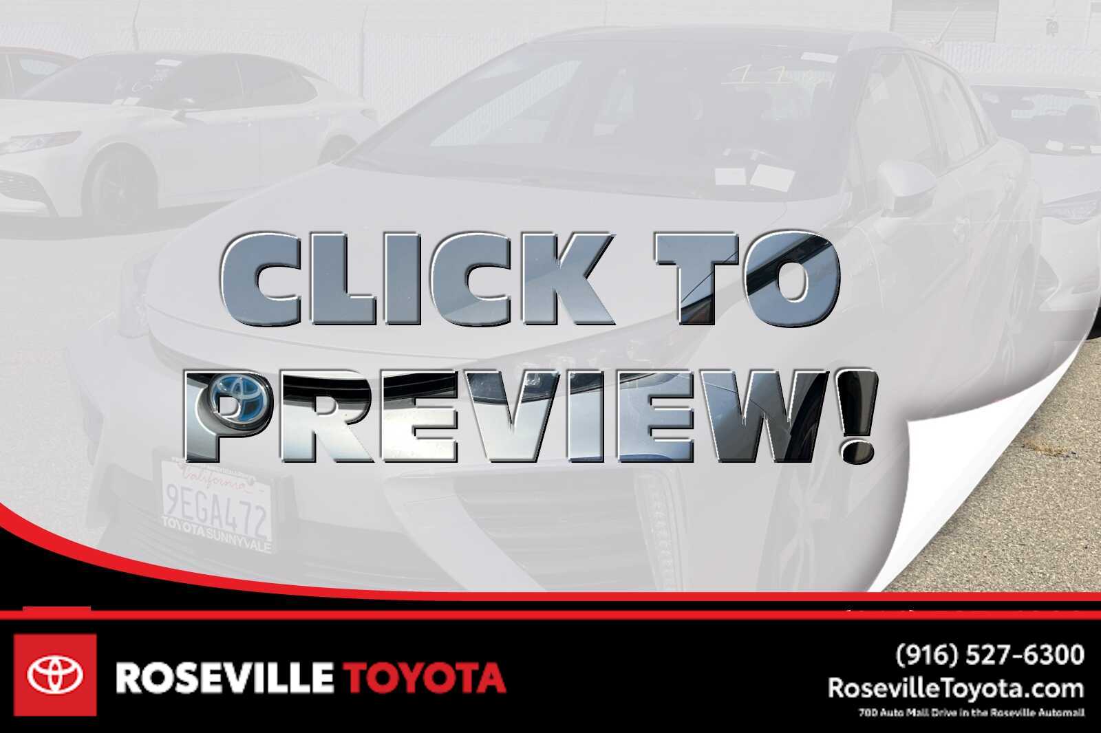 2017 Toyota Mirai  -
                  Roseville, CA