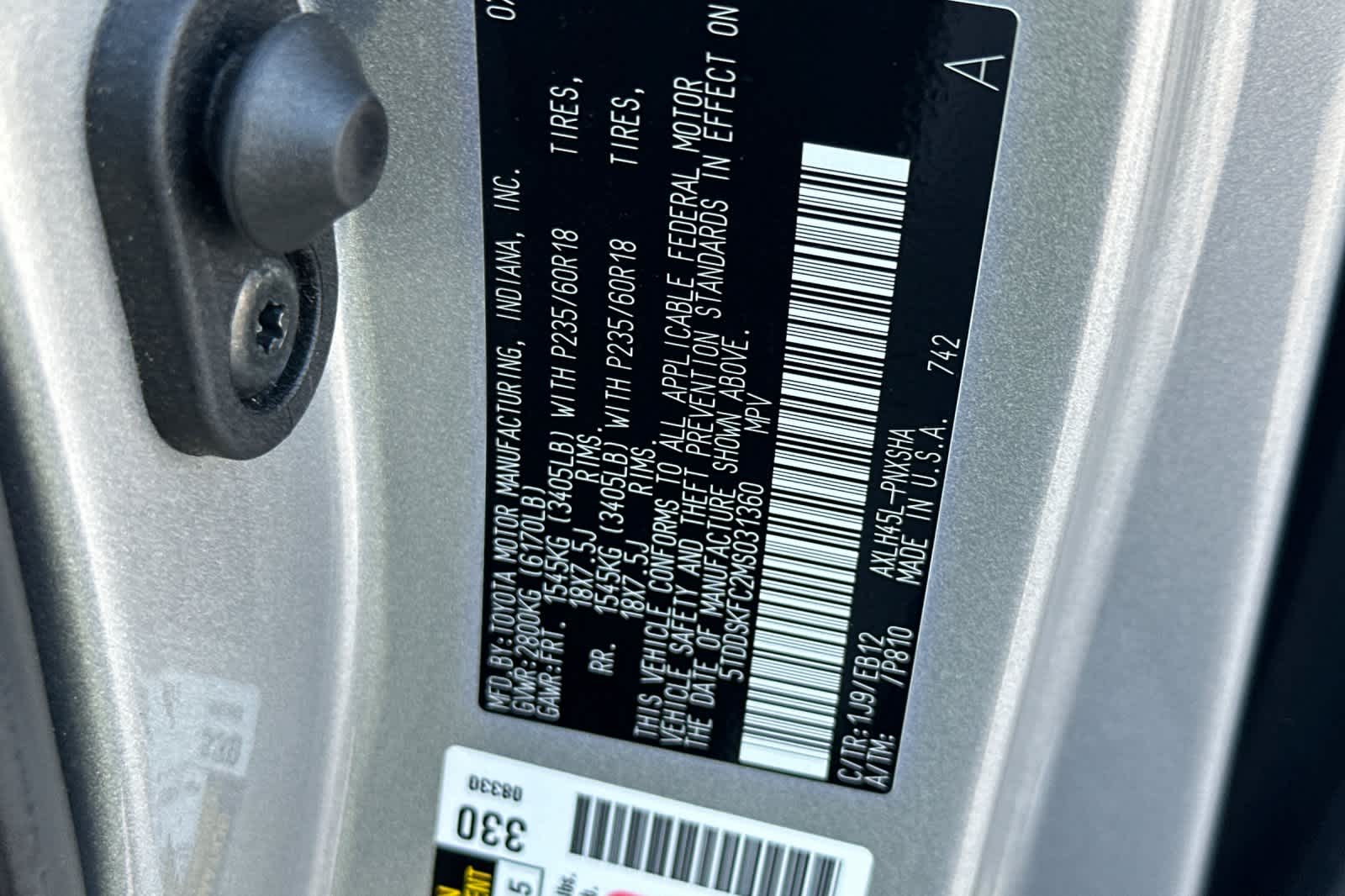 Thumbnail: 2021 Toyota Sienna - 35