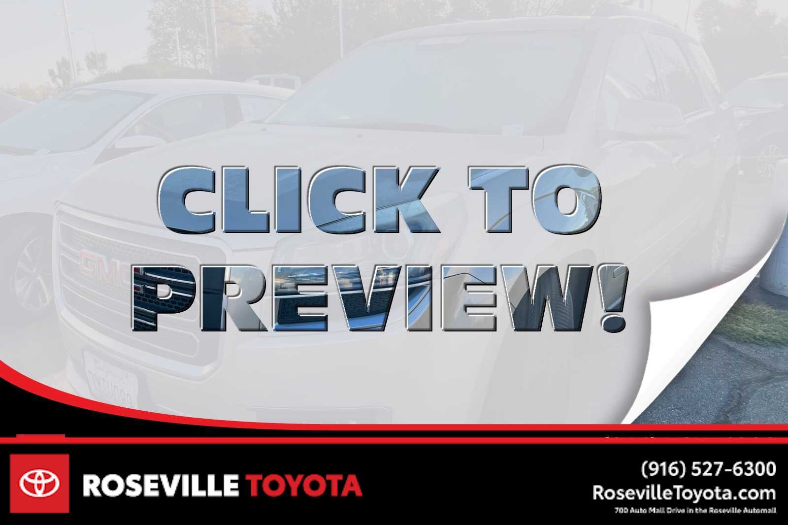 2015 GMC Acadia SLT -
                  Roseville, CA