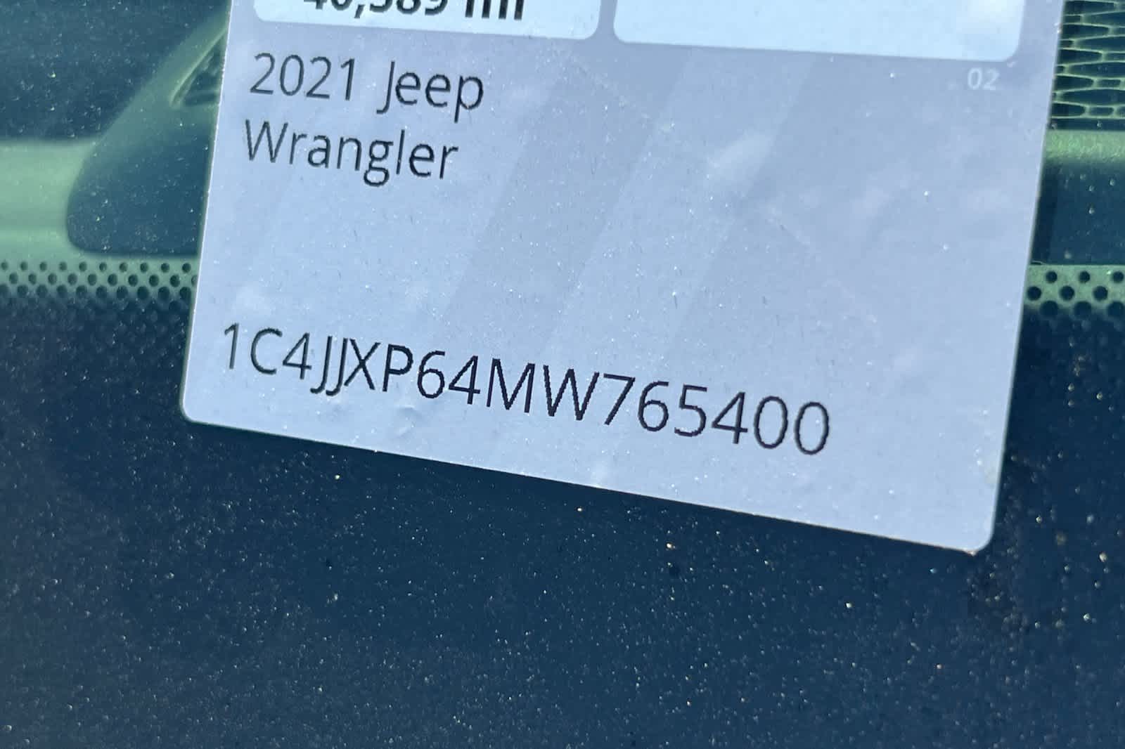 Thumbnail: 2021 Jeep Wrangler - 22